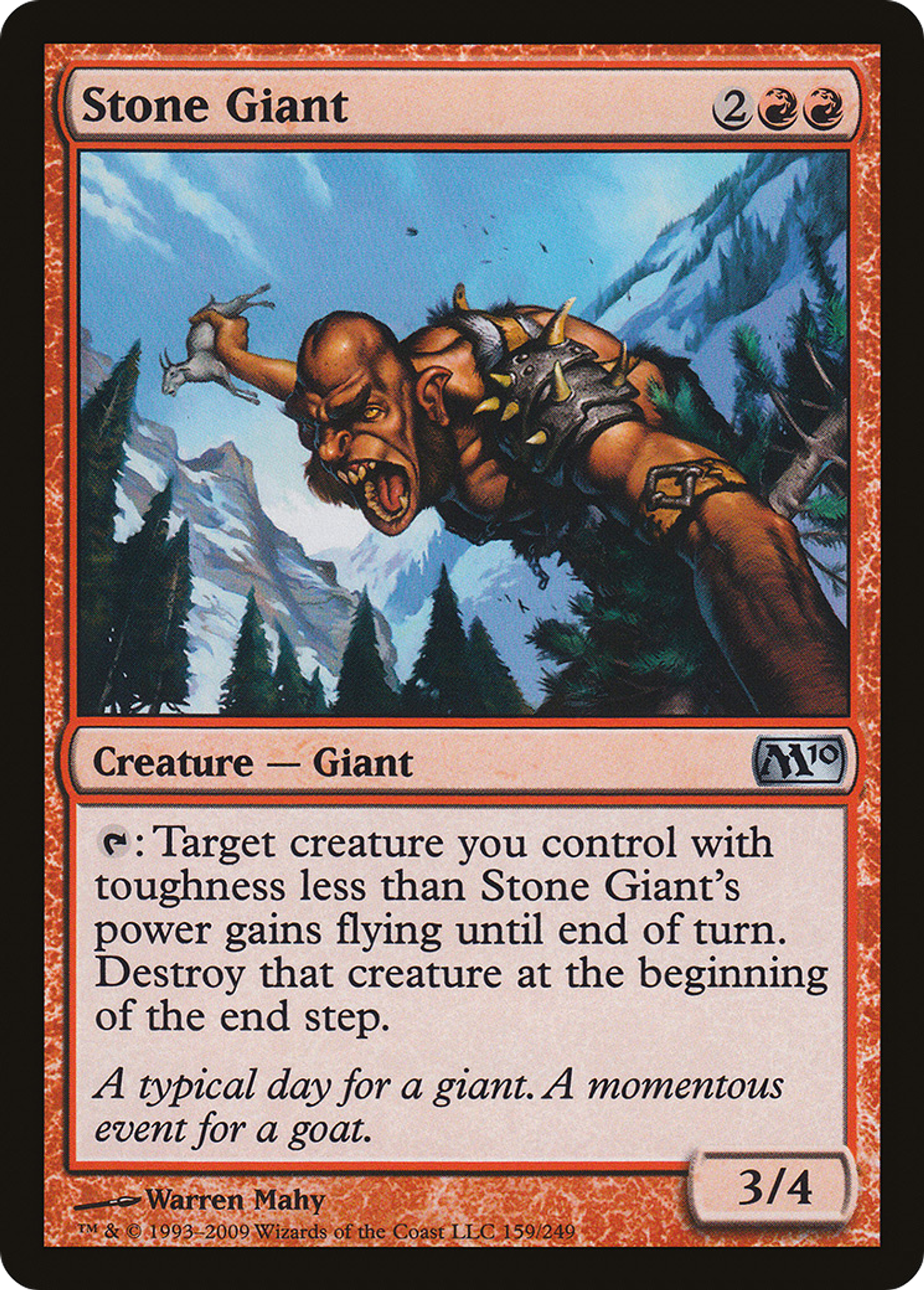 Stone Giant — Magic 2010 — Magic: The Gathering