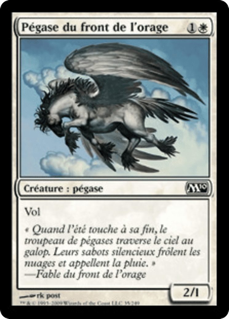 Pégase du front de l'orage — Magic 2010 — Magic: The Gathering