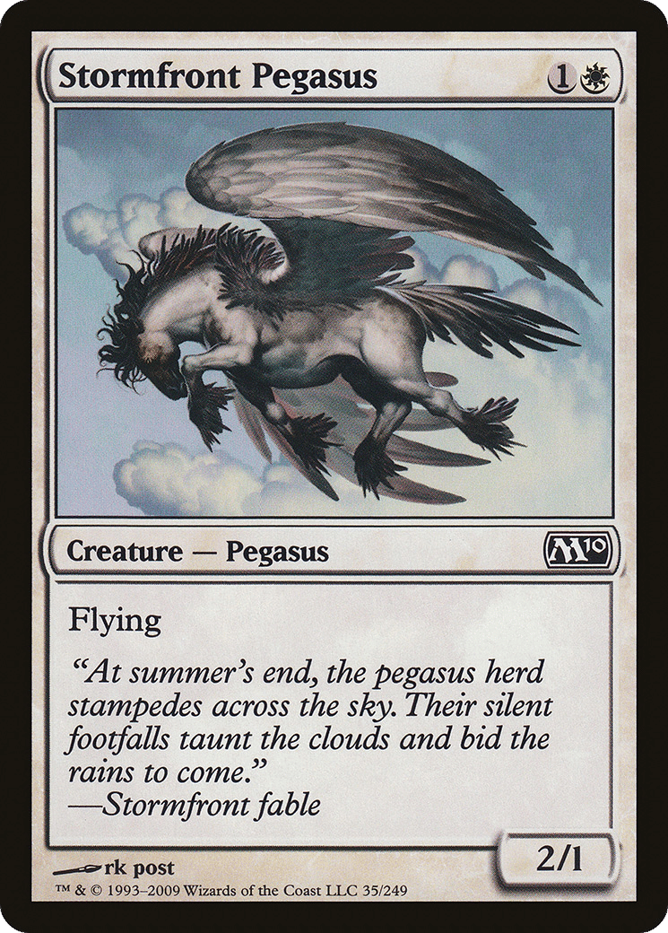 Stormfront Pegasus — Magic 2010 — Magic: The Gathering