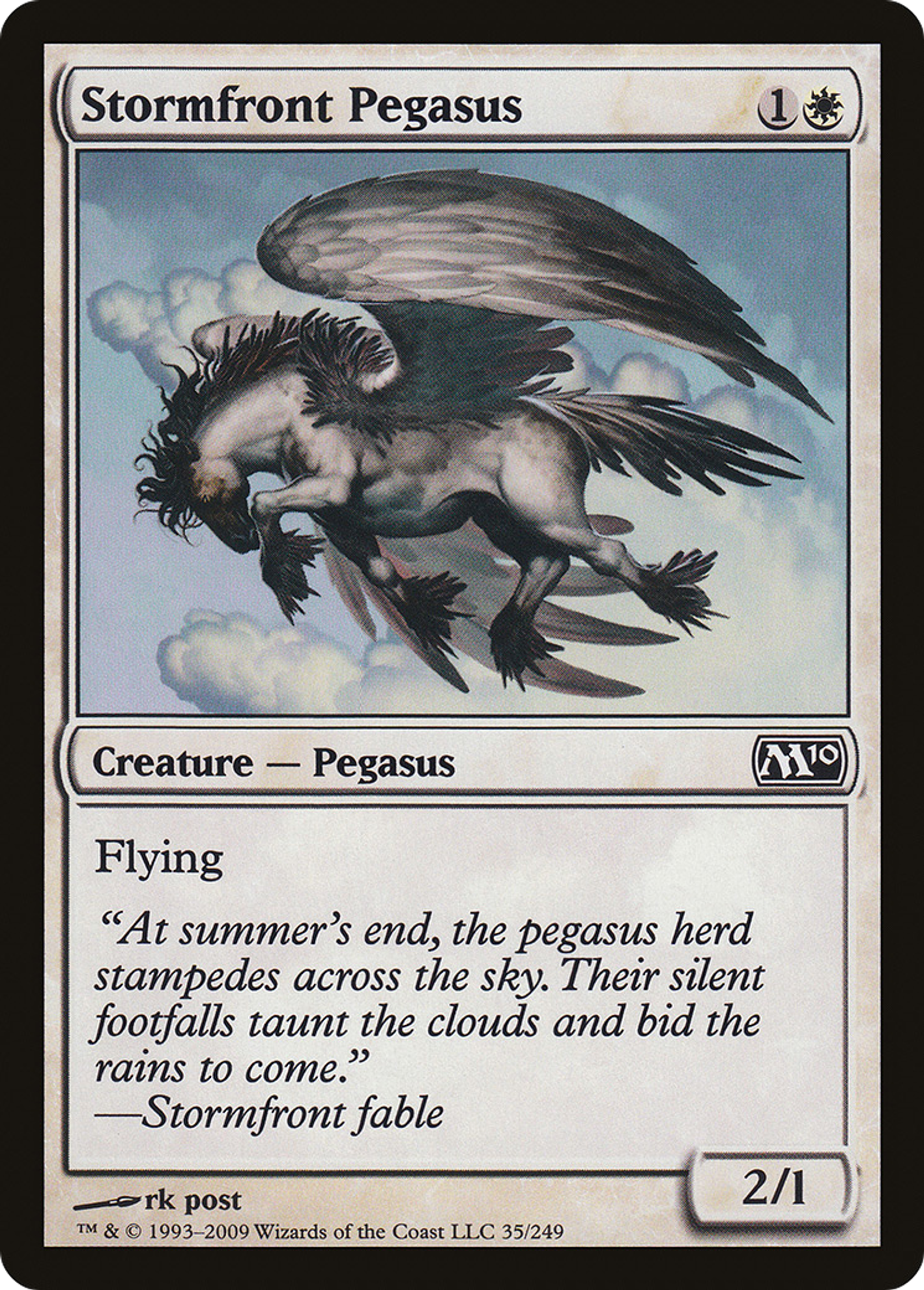 Stormfront Pegasus — Magic 2010 — Magic: The Gathering