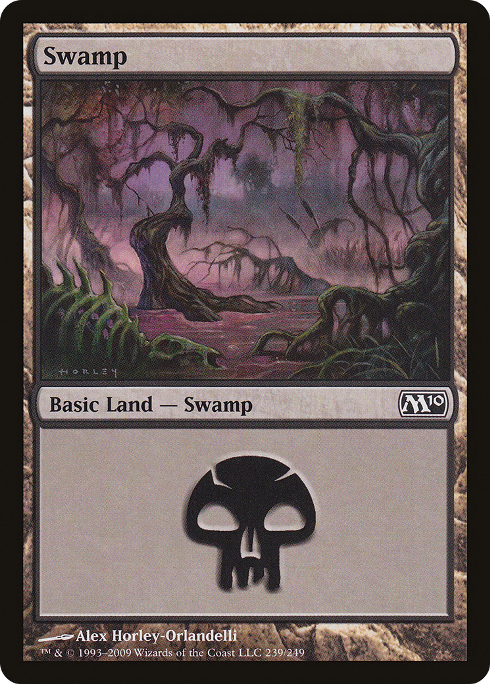 Swamp — Magic 2010 — Magic: The Gathering