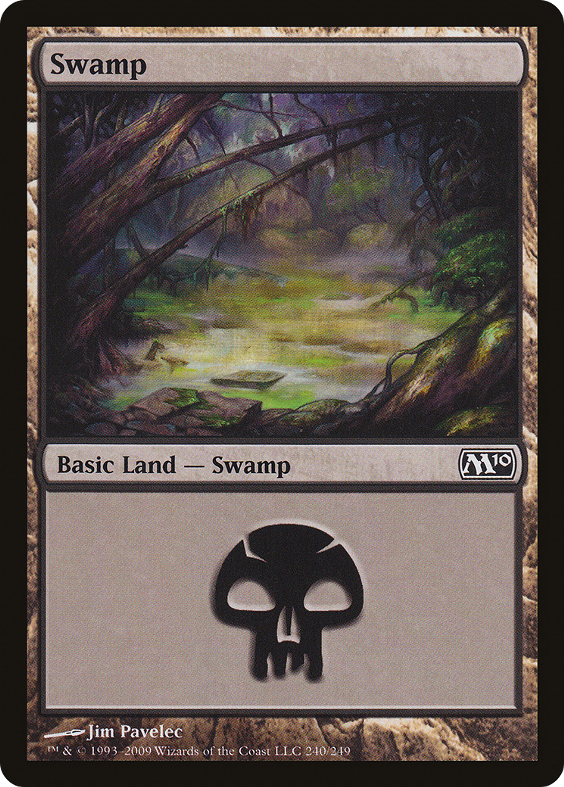 Swamp — Magic 2010 — Magic: The Gathering