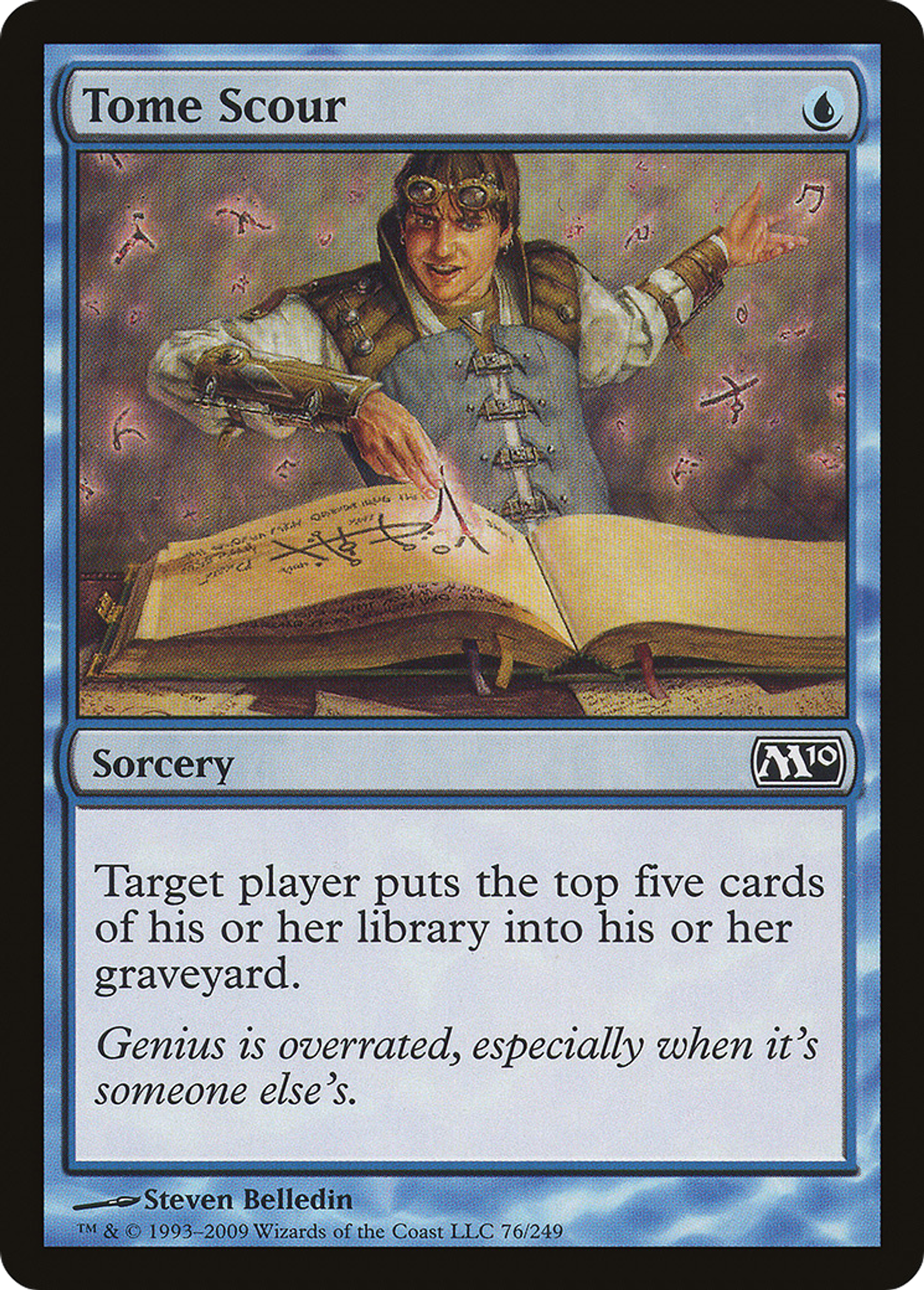 Tome Scour — Magic 2010 — Magic: The Gathering