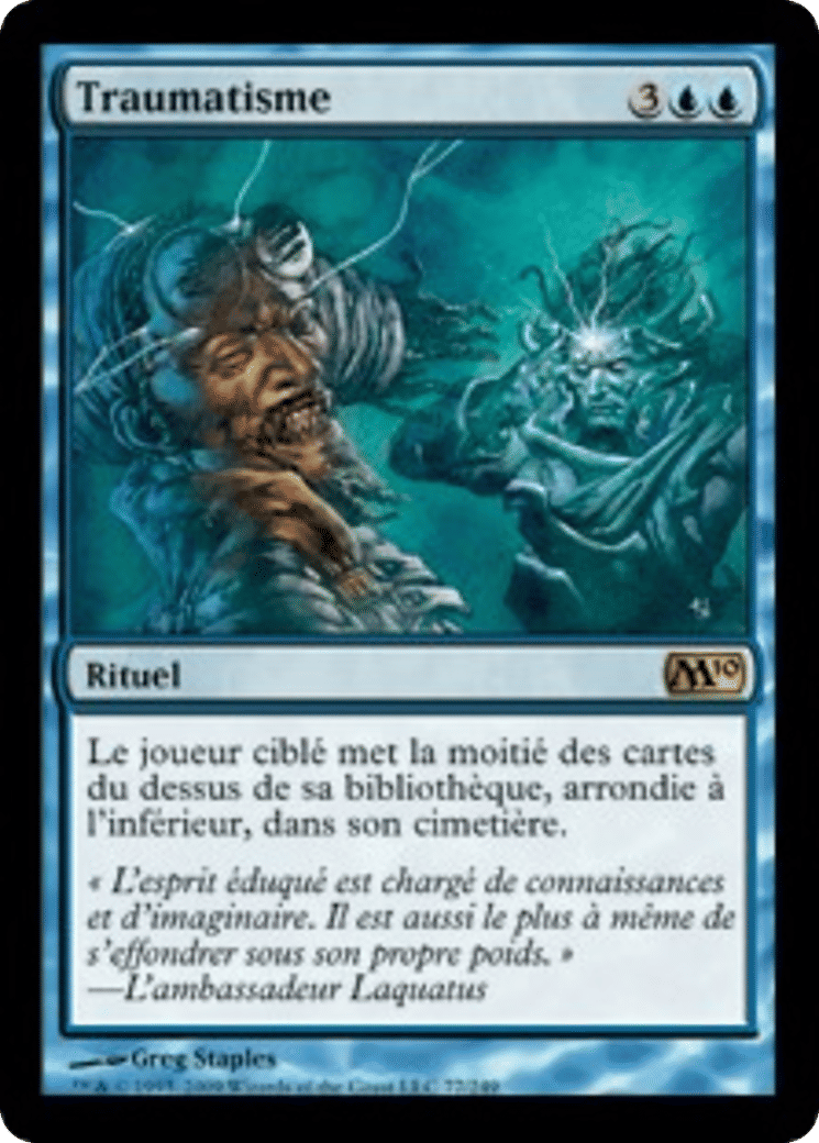 Traumatisme — Magic 2010 — Magic: The Gathering