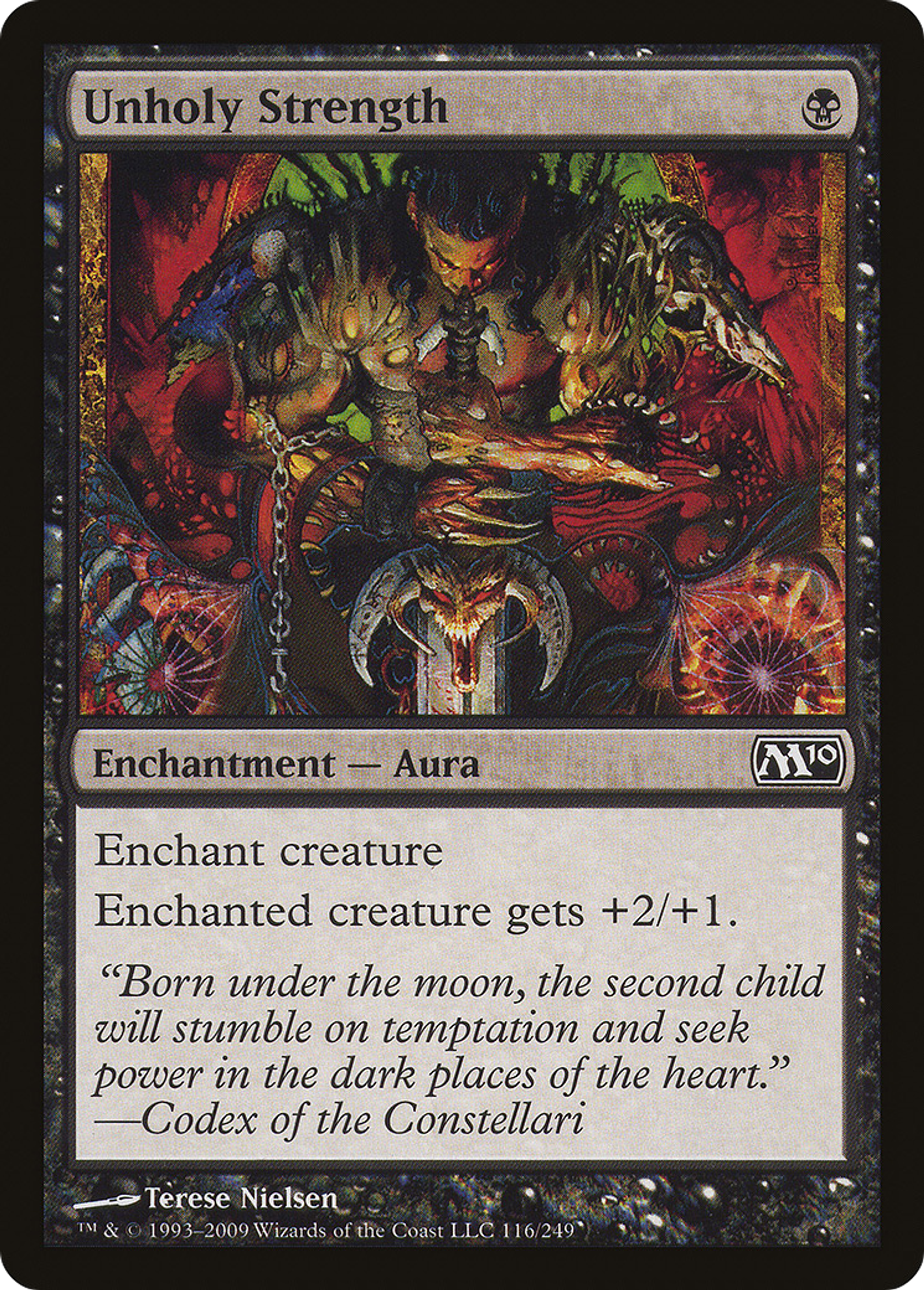 Unholy Strength — Magic 2010 — Magic: The Gathering