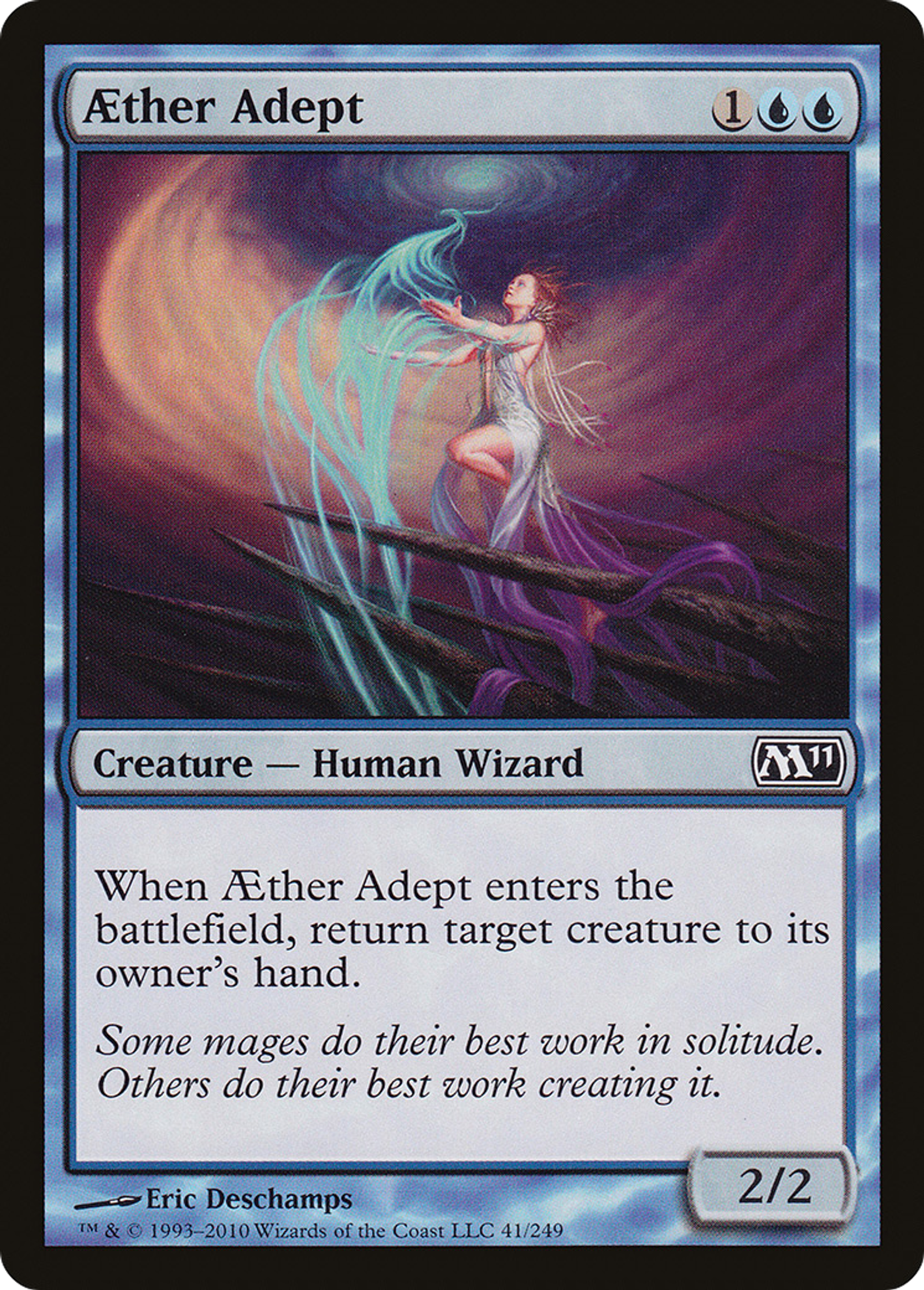 Aether Adept — Magic 2011 — Magic: The Gathering
