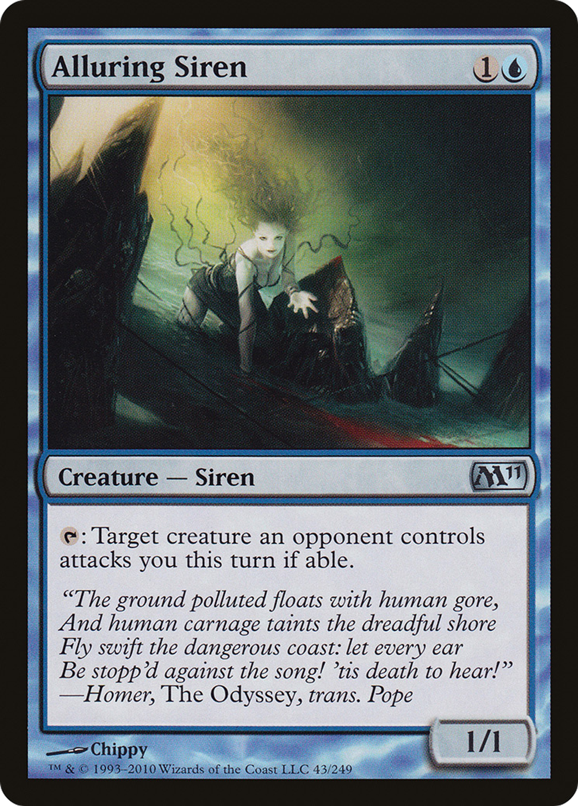 Alluring Siren — Magic 2011 — Magic: The Gathering