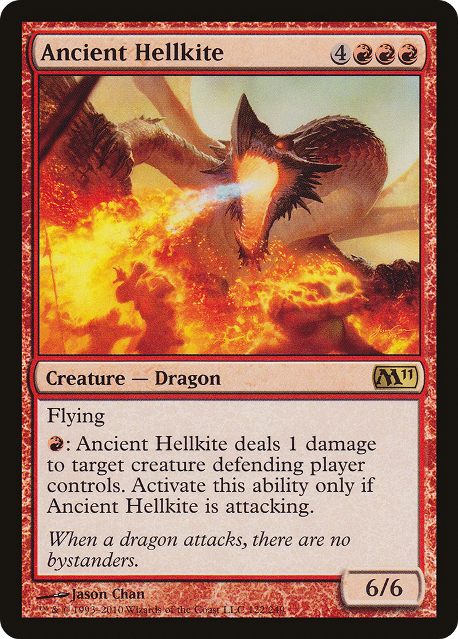Ancient Hellkite — Magic 2011 — Magic: The Gathering