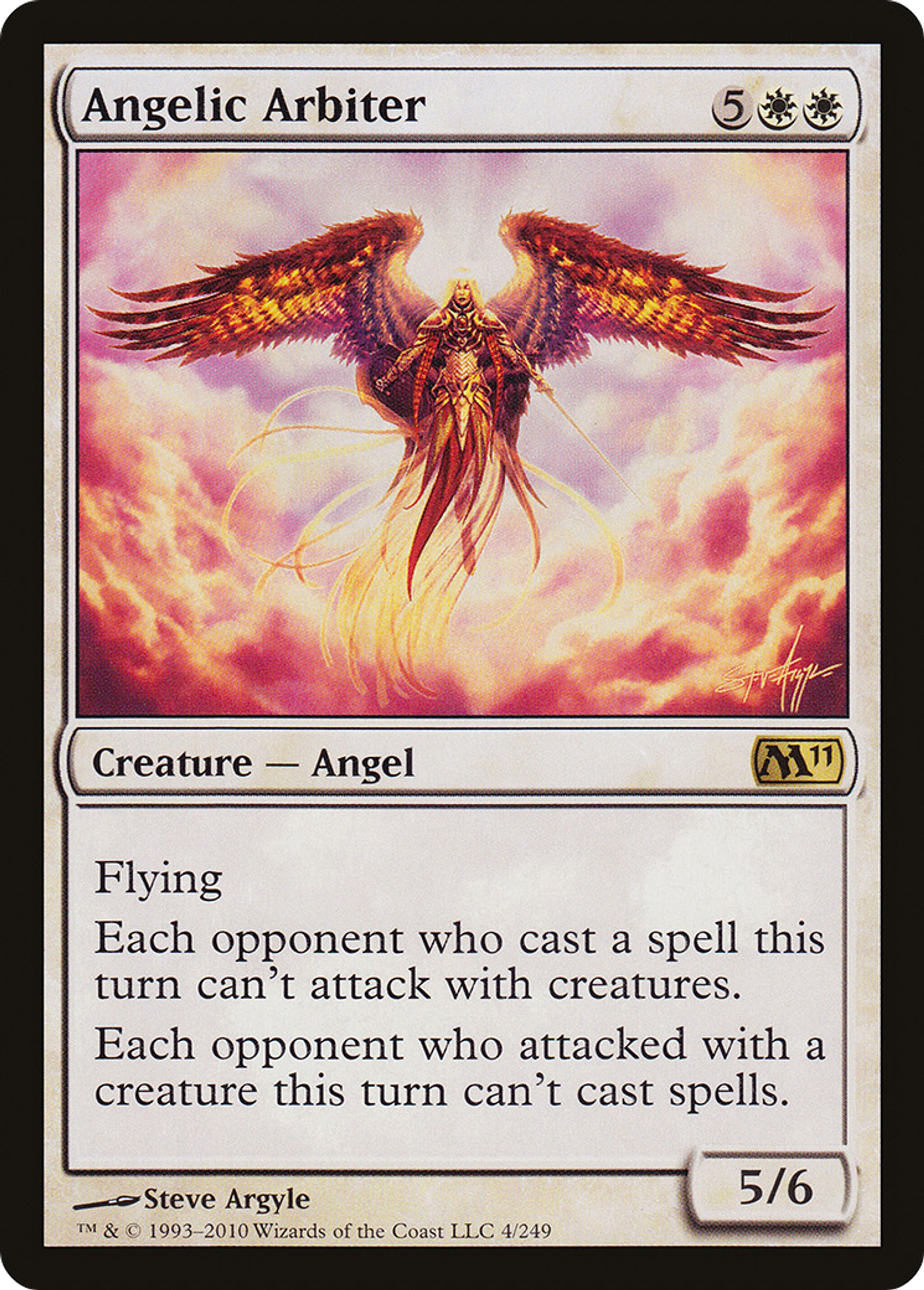 Angelic Arbiter — Magic 2011 — Magic: The Gathering