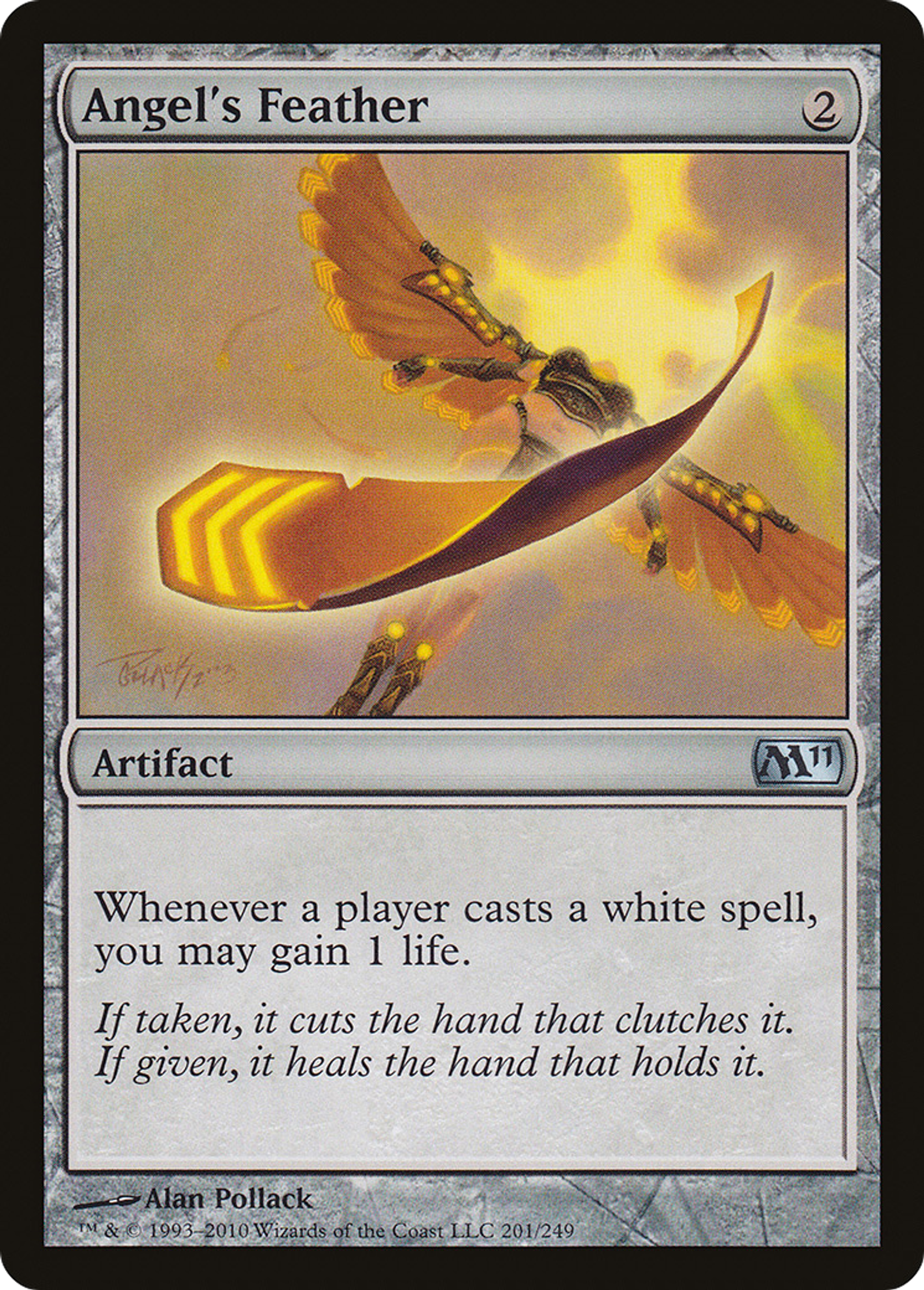 Angel's Feather — Magic 2011 — Magic: The Gathering