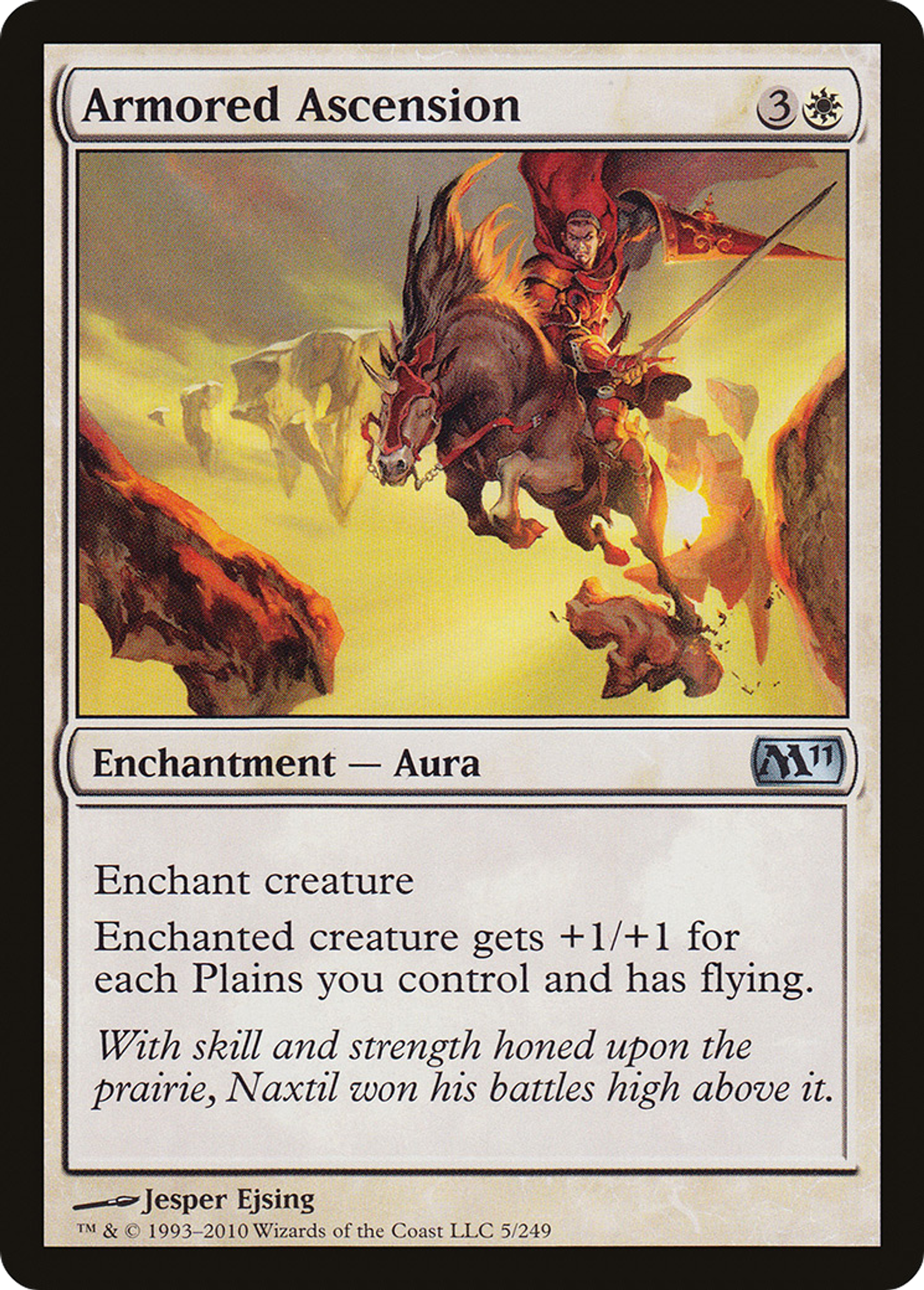 Armored Ascension — Magic 2011 — Magic: The Gathering