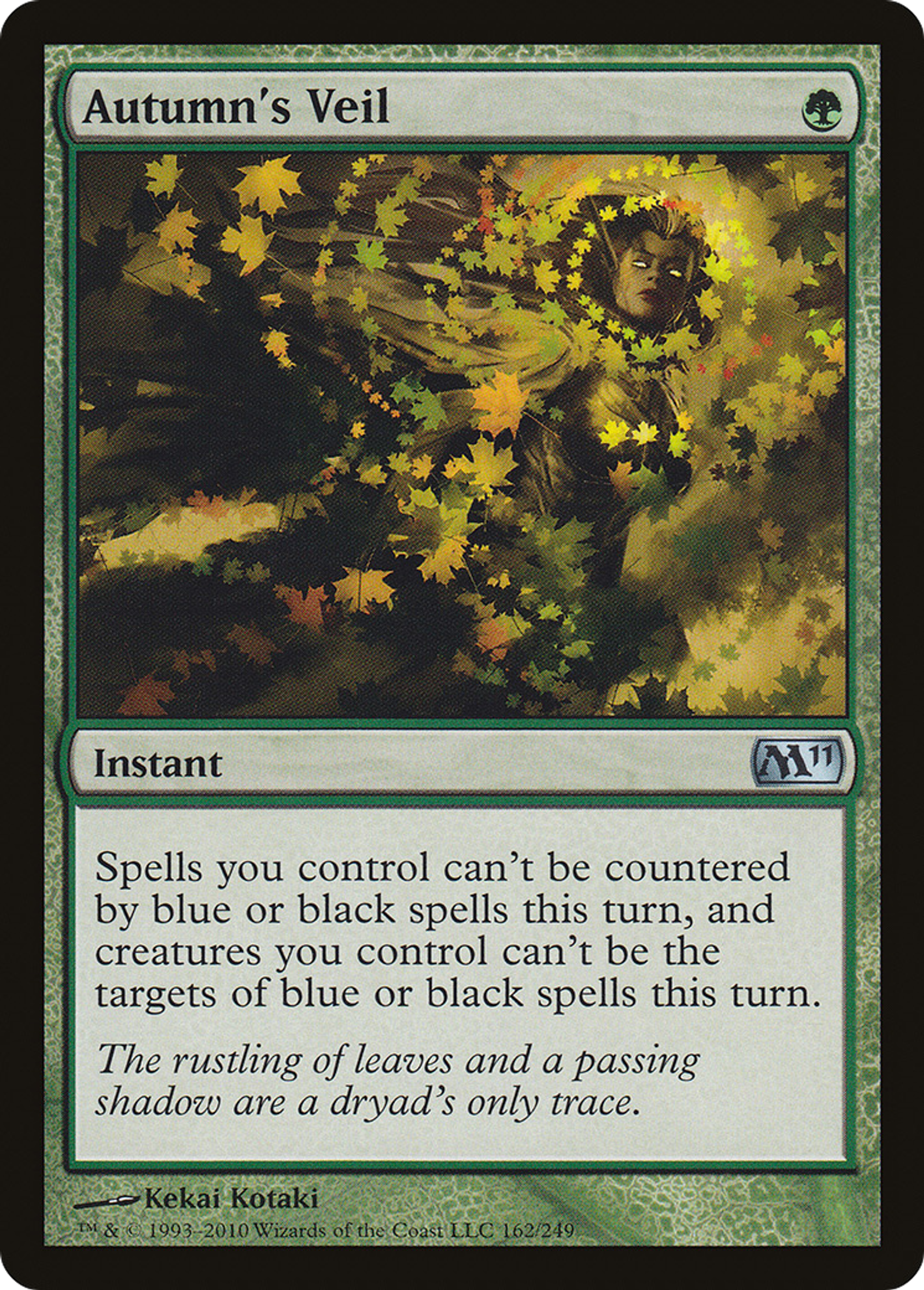 Autumn's Veil — Magic 2011 — Magic: The Gathering
