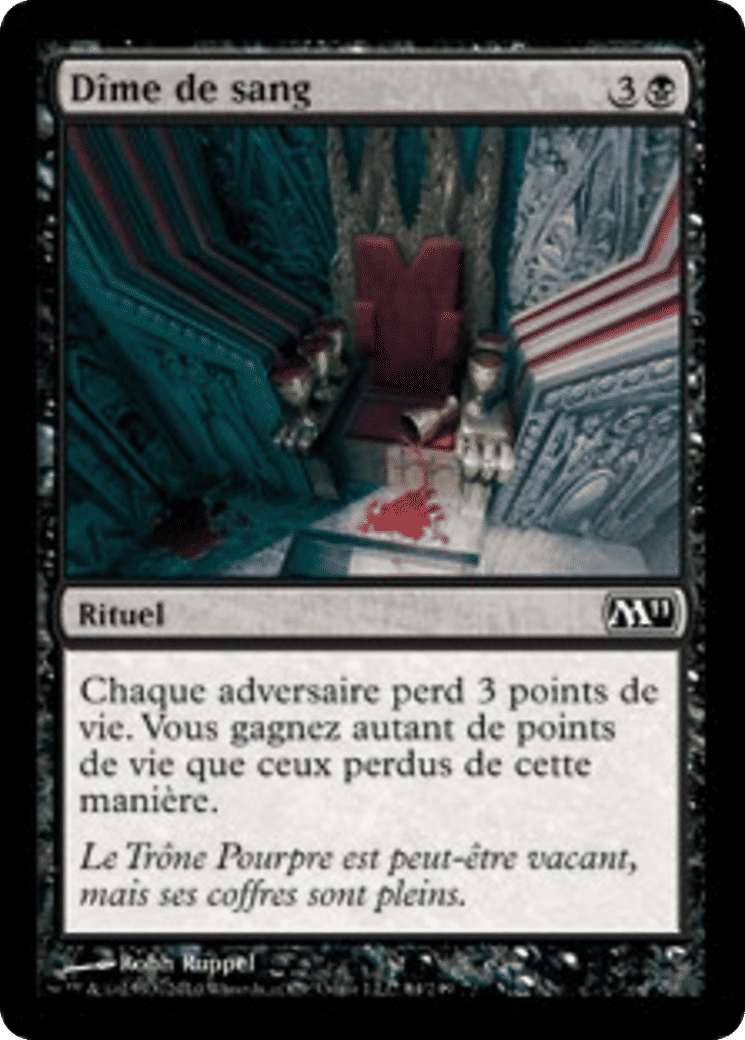 Dîme de sang — Magic 2011 — Magic: The Gathering