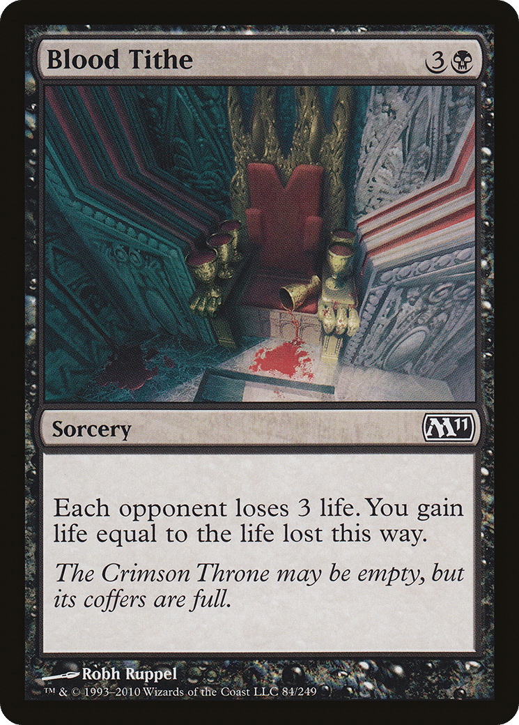 Blood Tithe — Magic 2011 — Magic: The Gathering