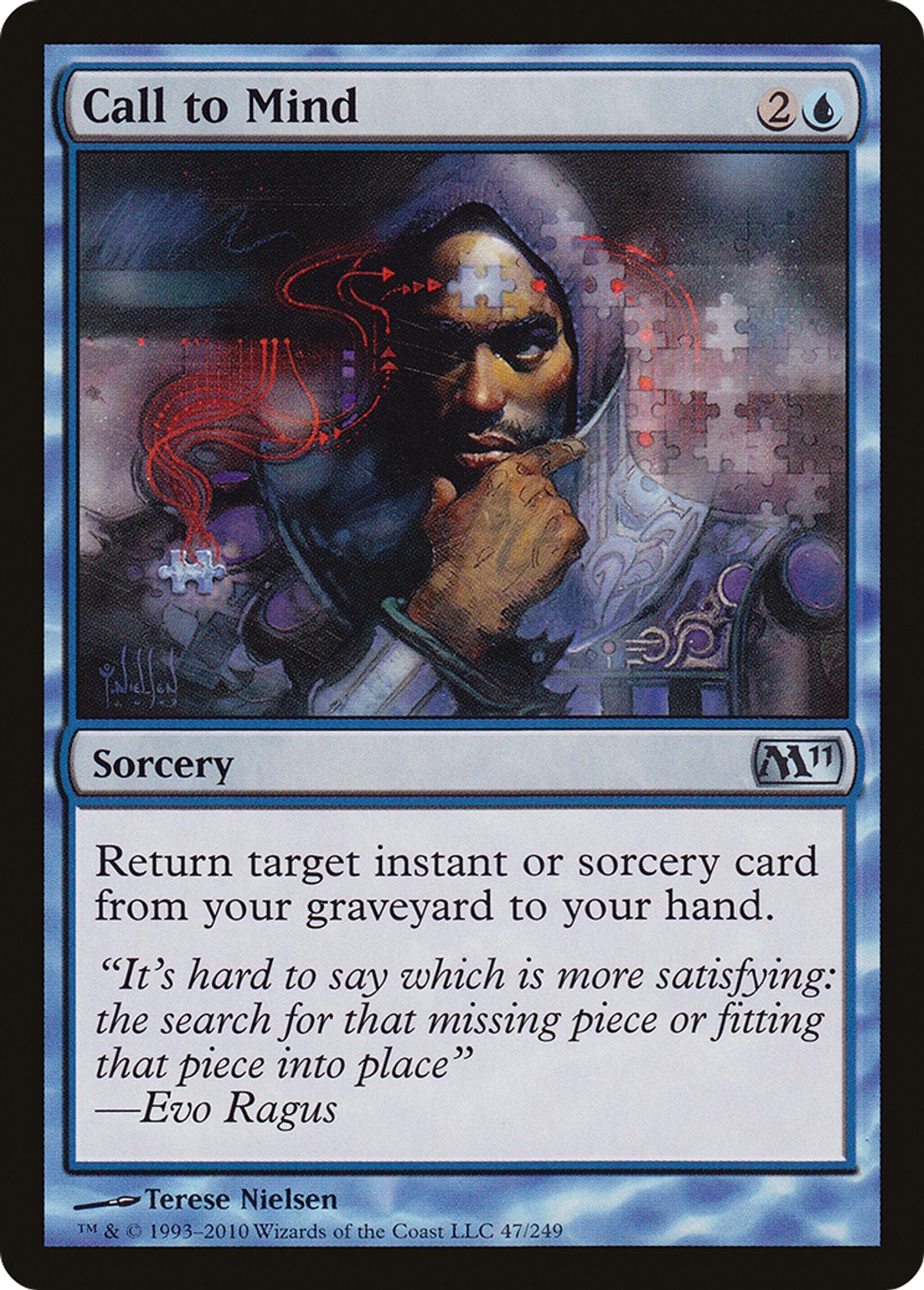 Call to Mind — Magic 2011 — Magic: The Gathering