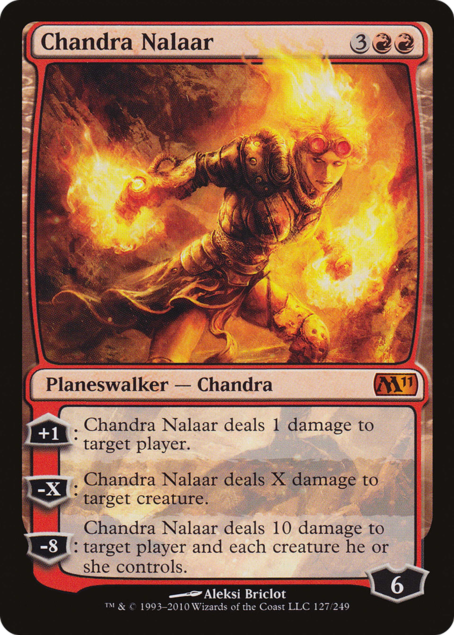 Chandra Nalaar — Magic 2011 — Magic: The Gathering
