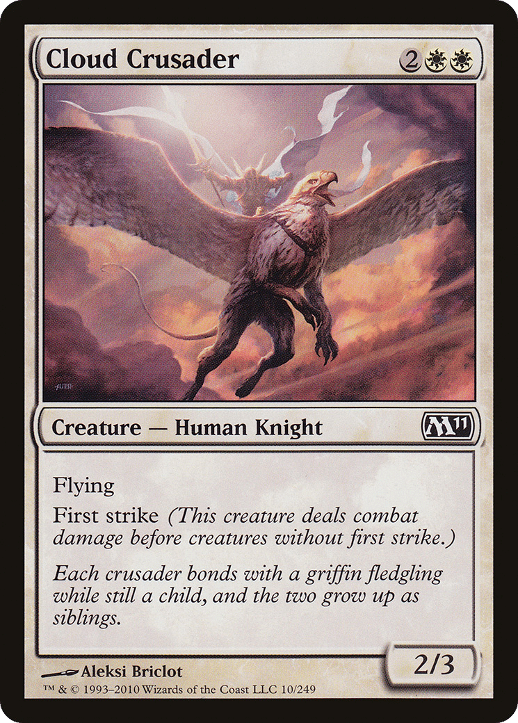 Cloud Crusader — Magic 2011 — Magic: The Gathering