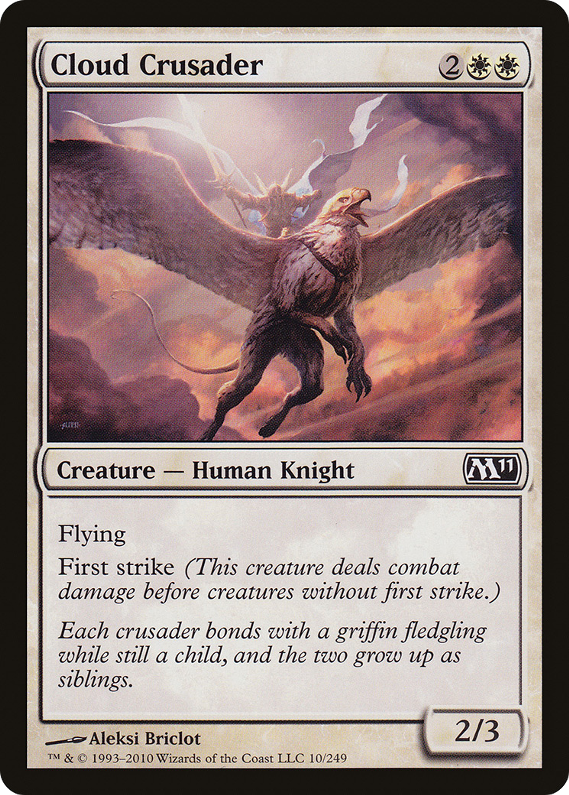Cloud Crusader — Magic 2011 — Magic: The Gathering