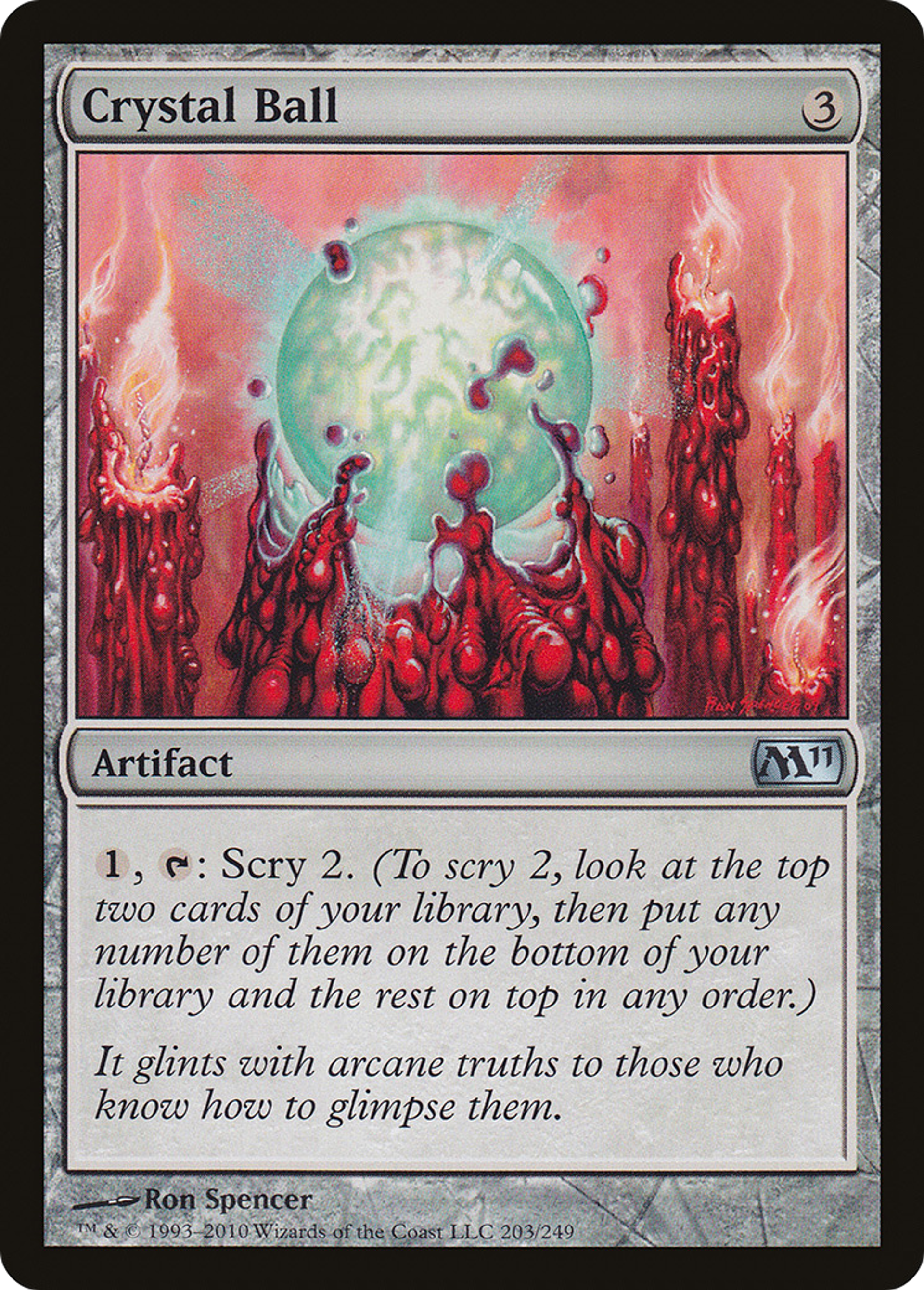 Crystal Ball — Magic 2011 — Magic: The Gathering