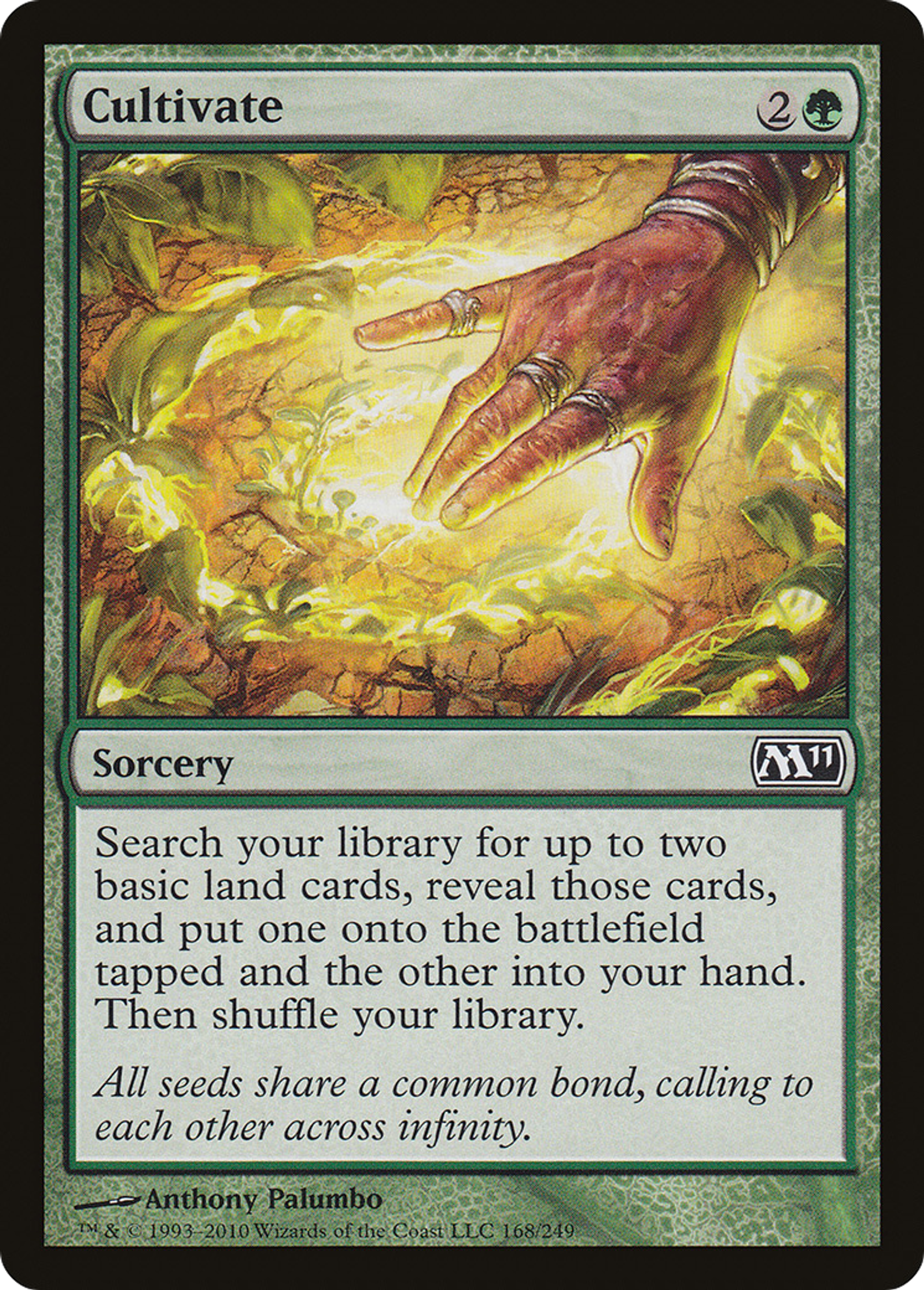 Cultivate — Magic 2011 — Magic: The Gathering