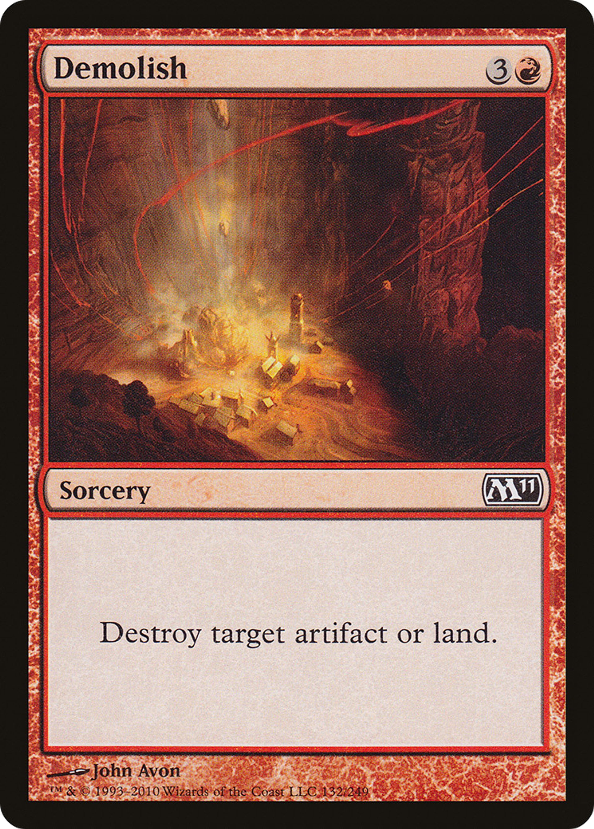 Démolition — Magic 2011 — Magic: The Gathering