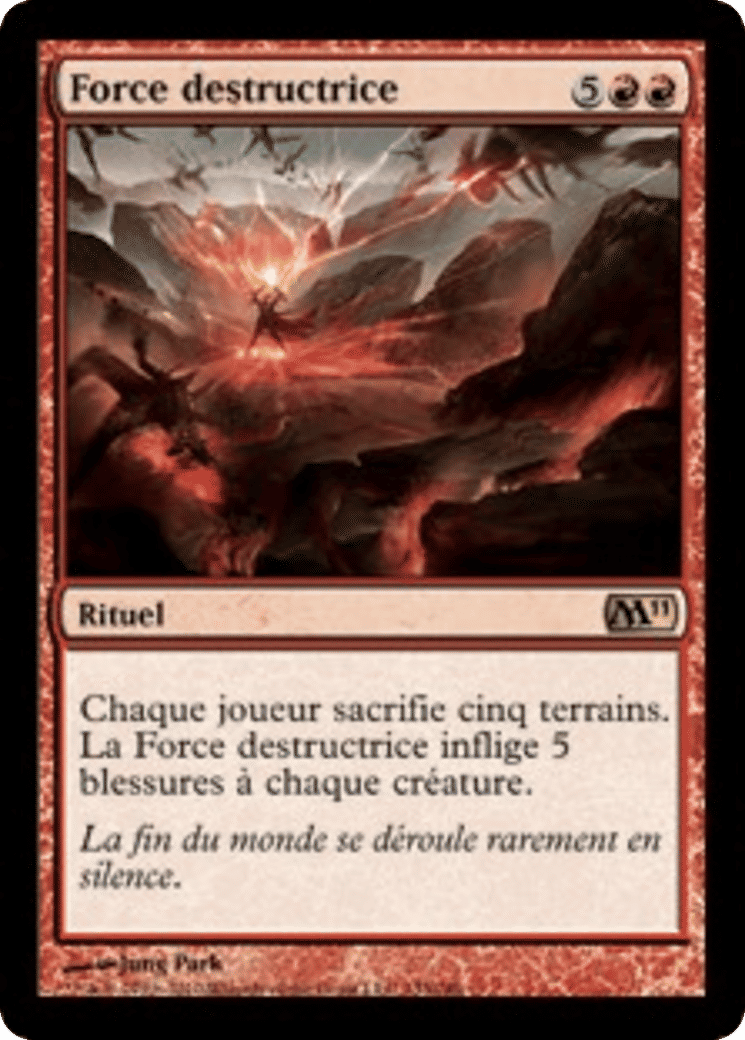 Force destructrice — Magic 2011 — Magic: The Gathering