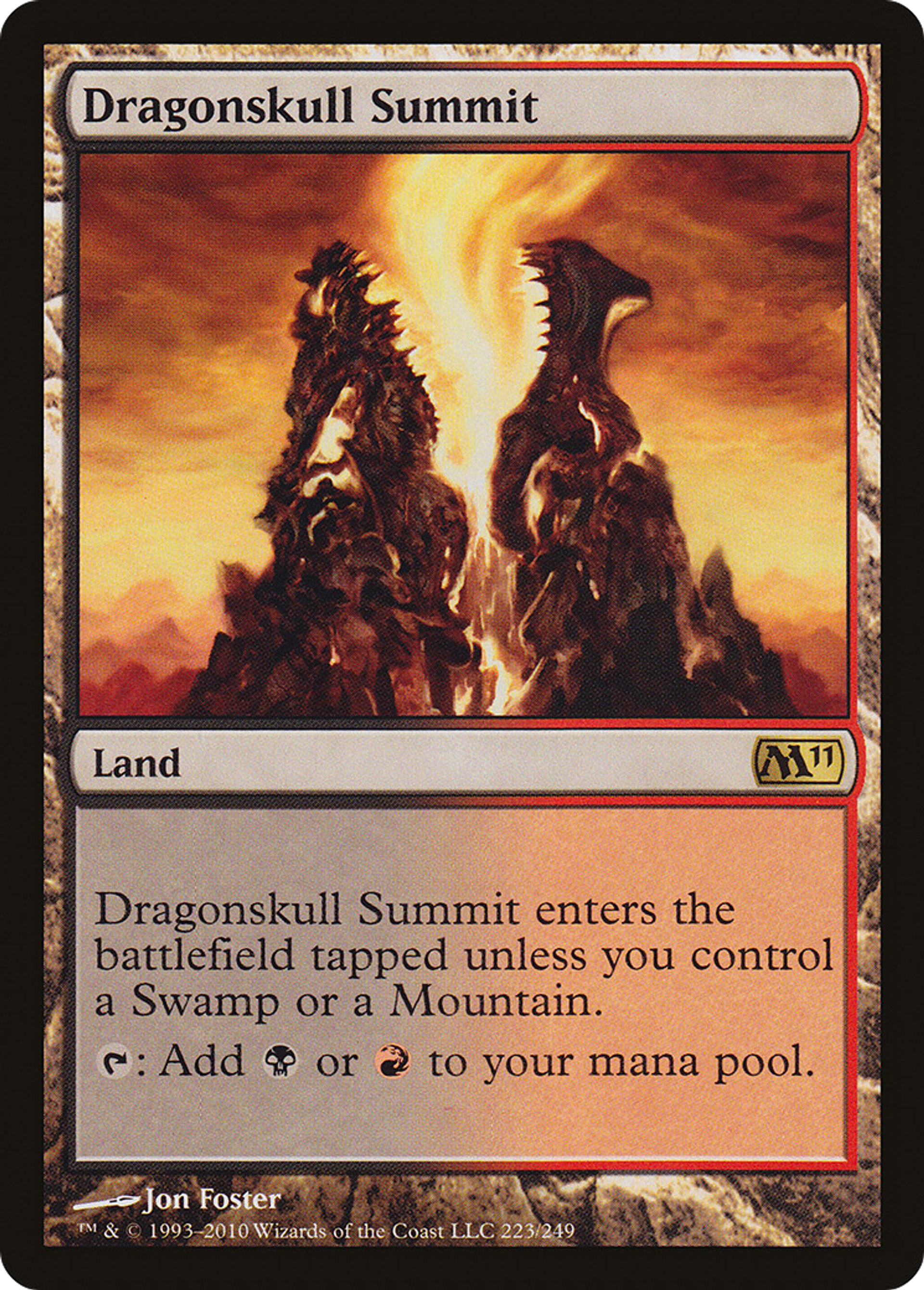 Dragonskull Summit — Magic 2011 — Magic: The Gathering