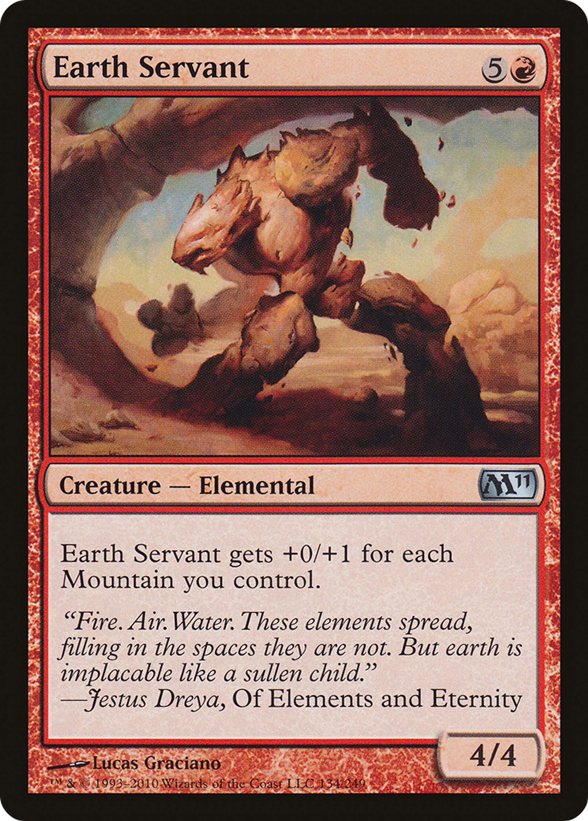 Earth Servant — Magic 2011 — Magic: The Gathering