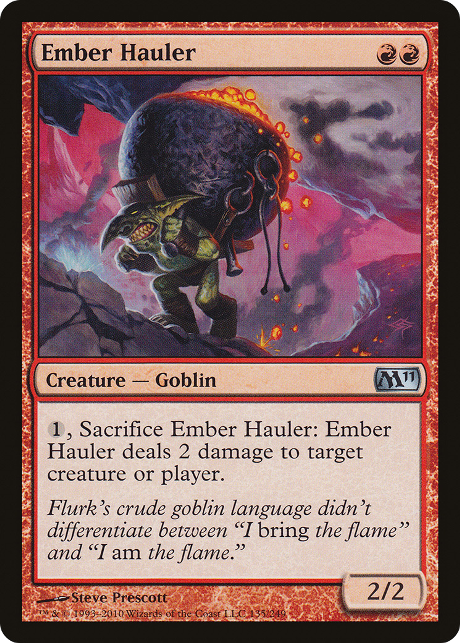 Ember Hauler — Magic 2011 — Magic: The Gathering