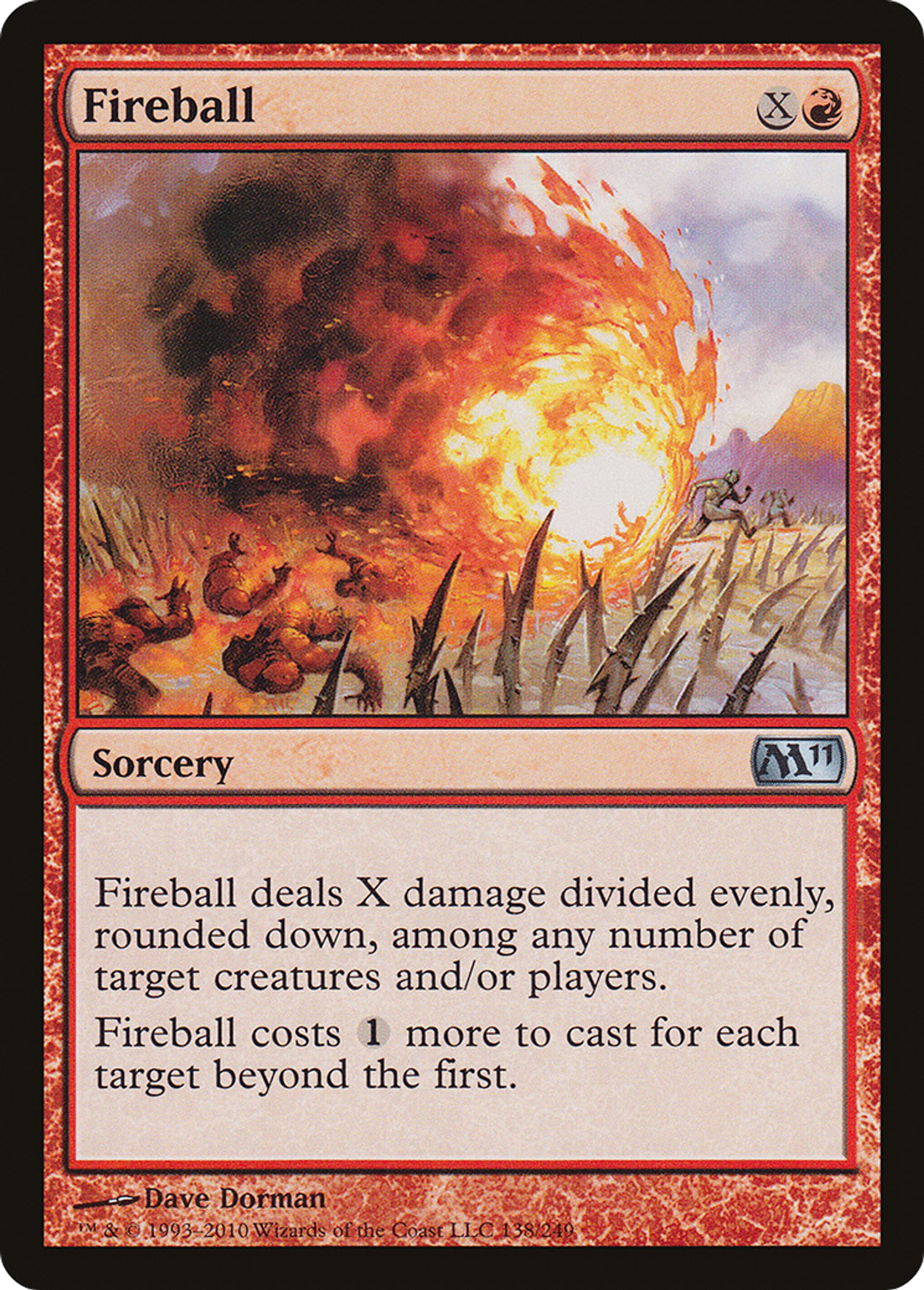 Fireball — Magic 2011 — Magic: The Gathering