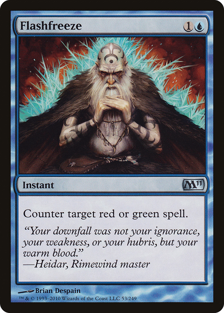 Flashfreeze — Magic 2011 — Magic: The Gathering