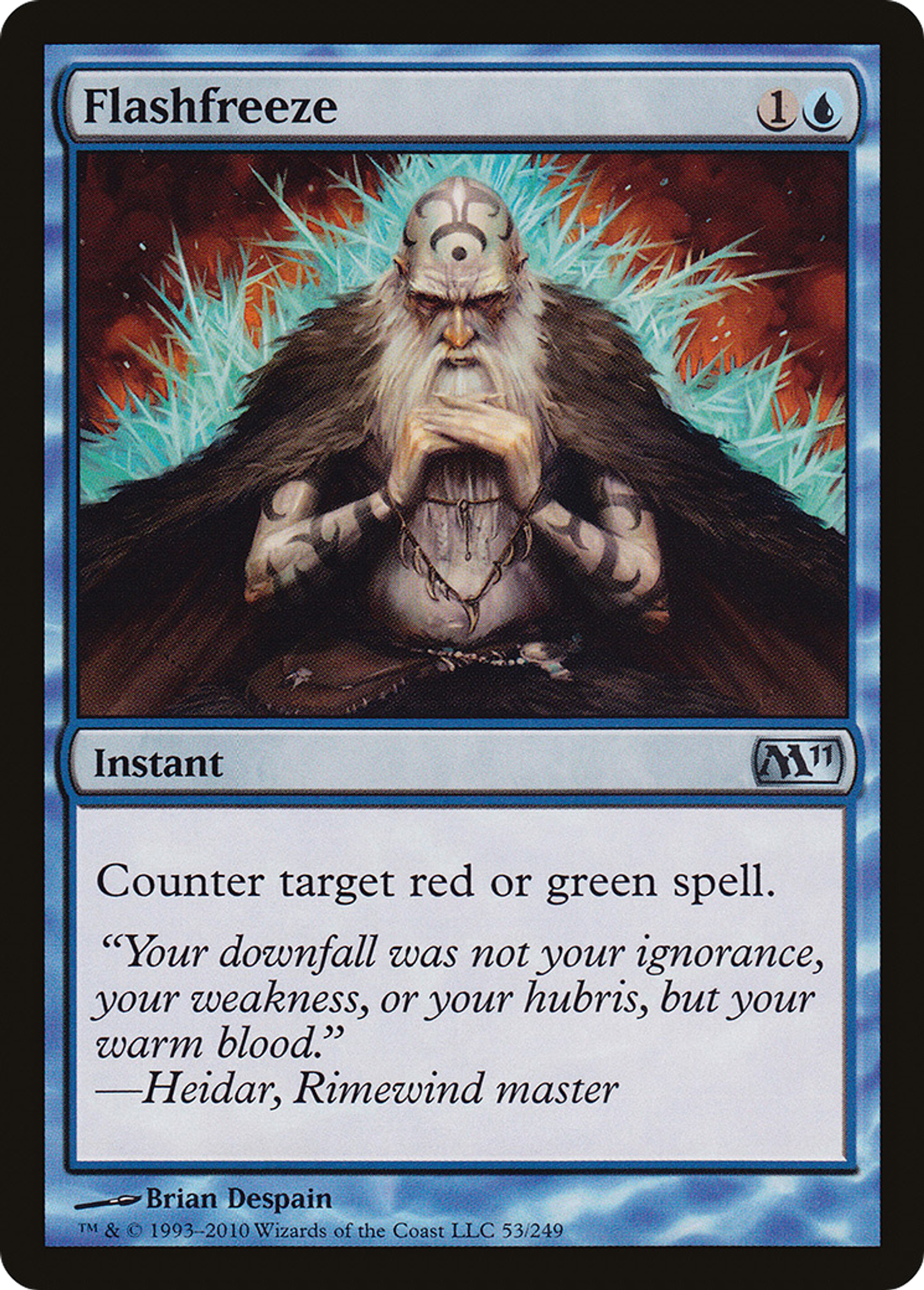 Flashfreeze — Magic 2011 — Magic: The Gathering