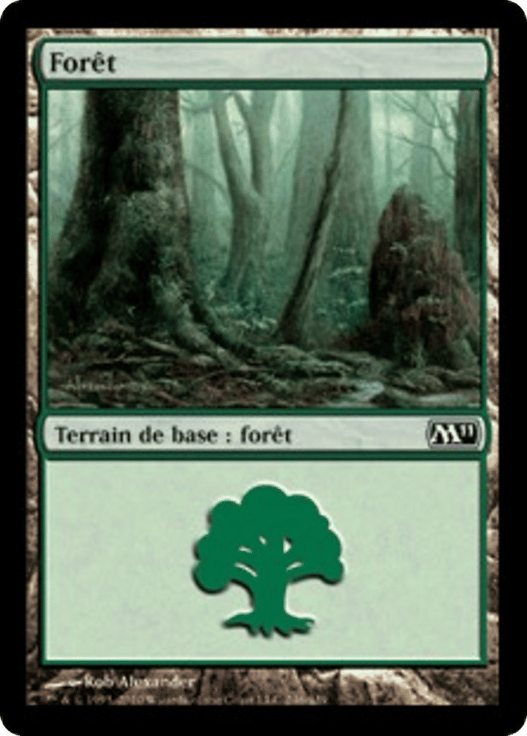 Forêt — Magic 2011 — Magic: The Gathering