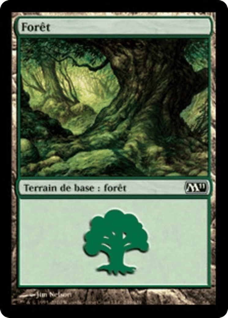 Forêt — Magic 2011 — Magic: The Gathering