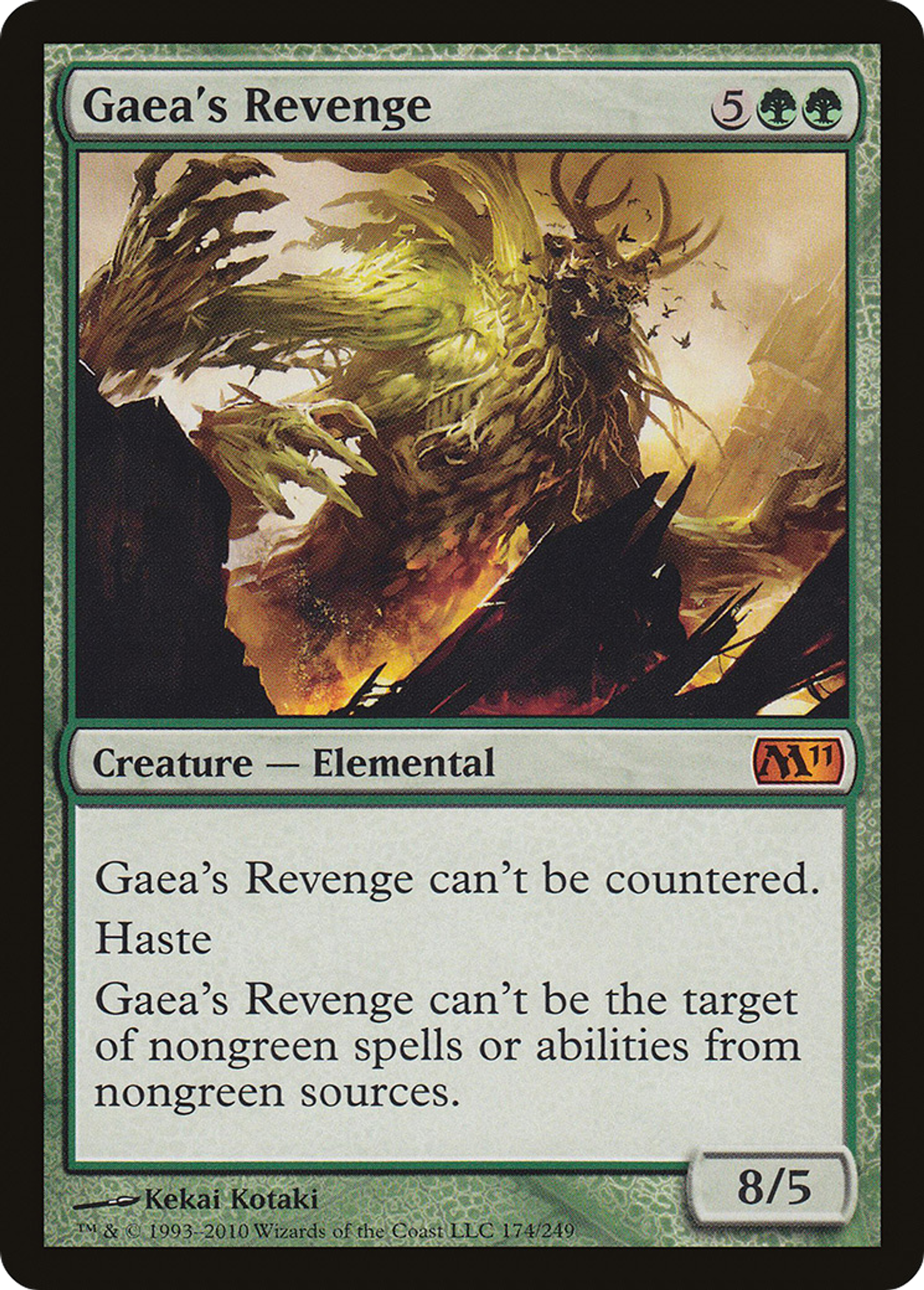Gaea's Revenge — Magic 2011 — Magic: The Gathering