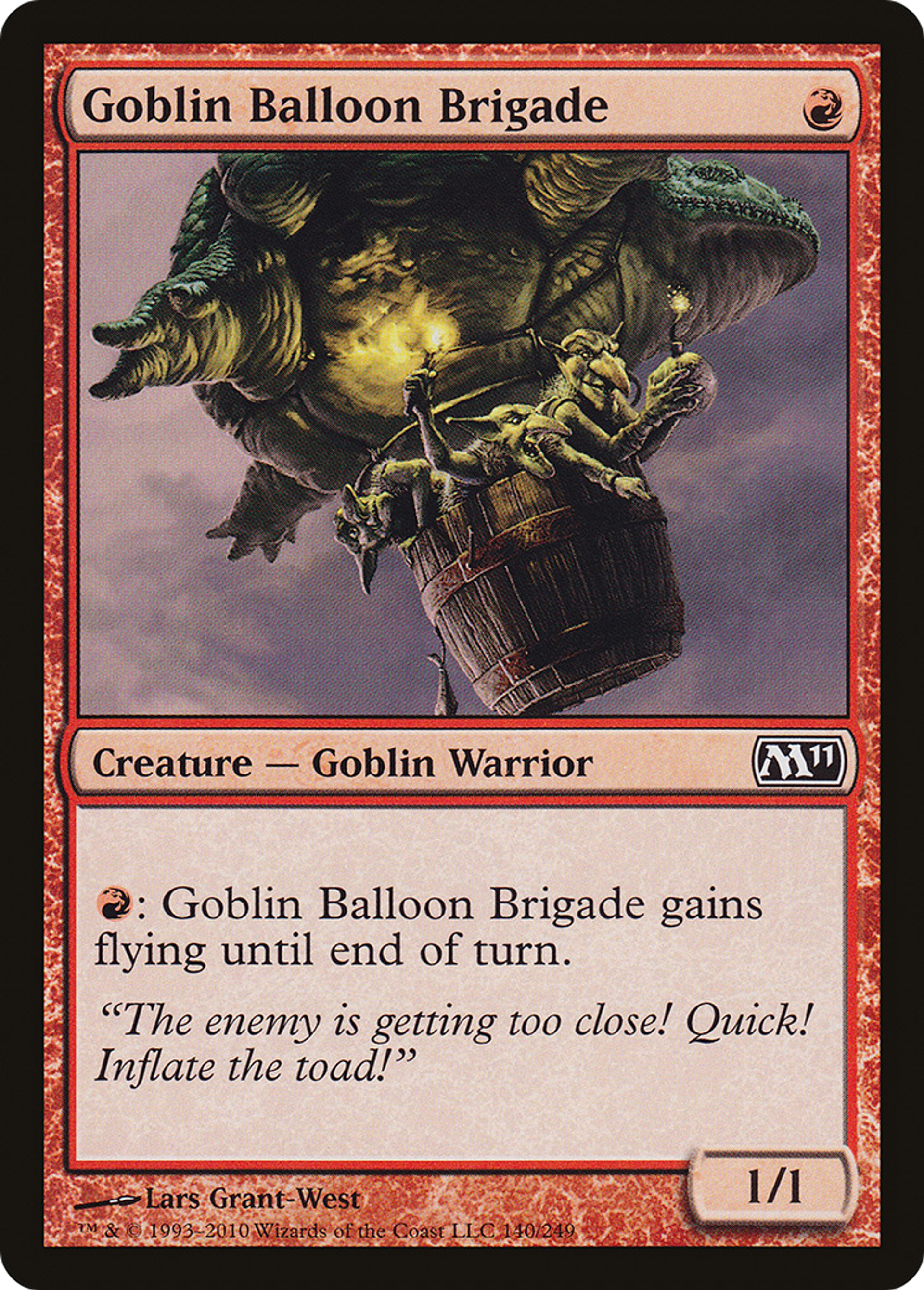 Goblin Balloon Brigade — Magic 2011 — Magic: The Gathering