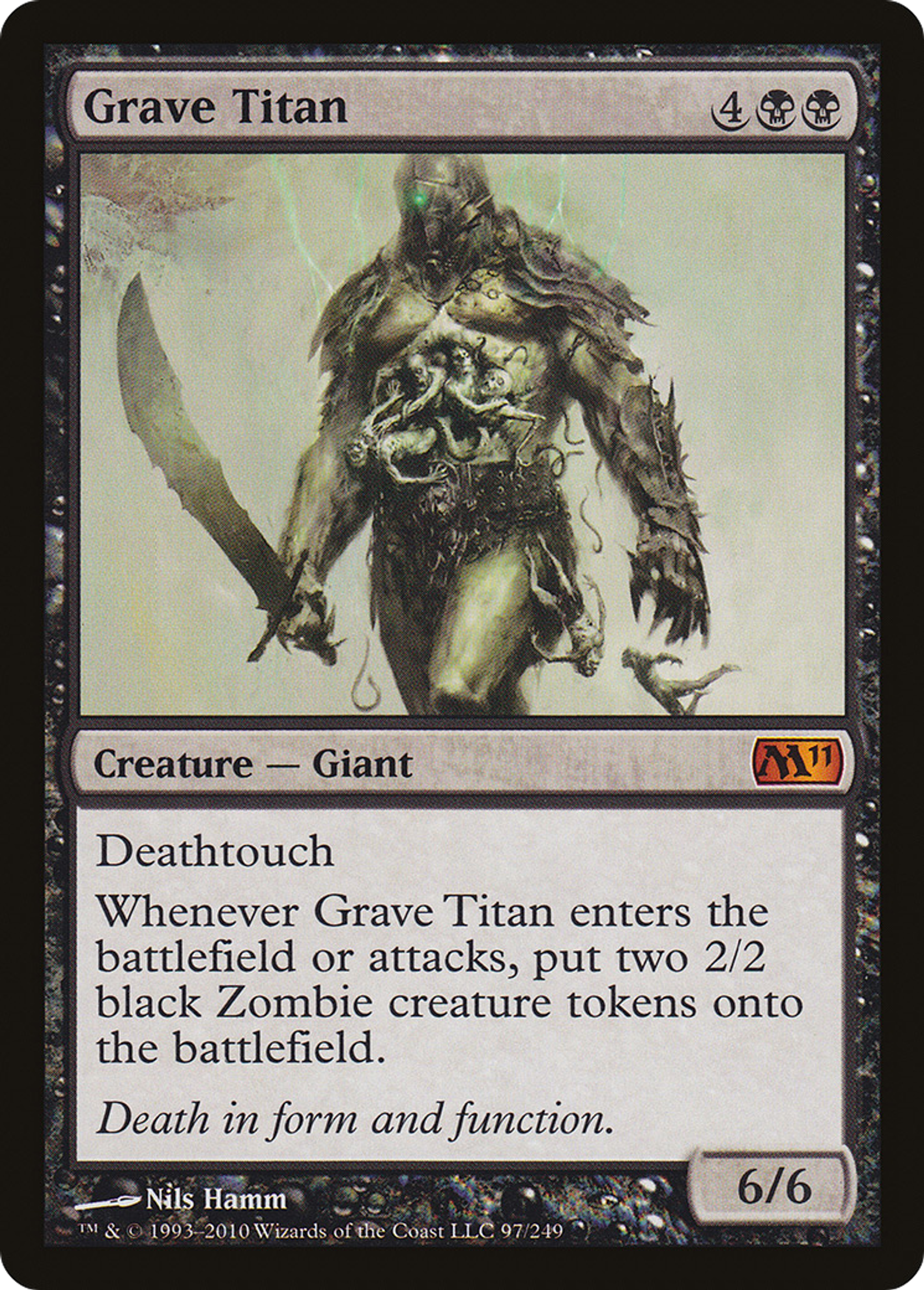 Grave Titan — Magic 2011 — Magic: The Gathering