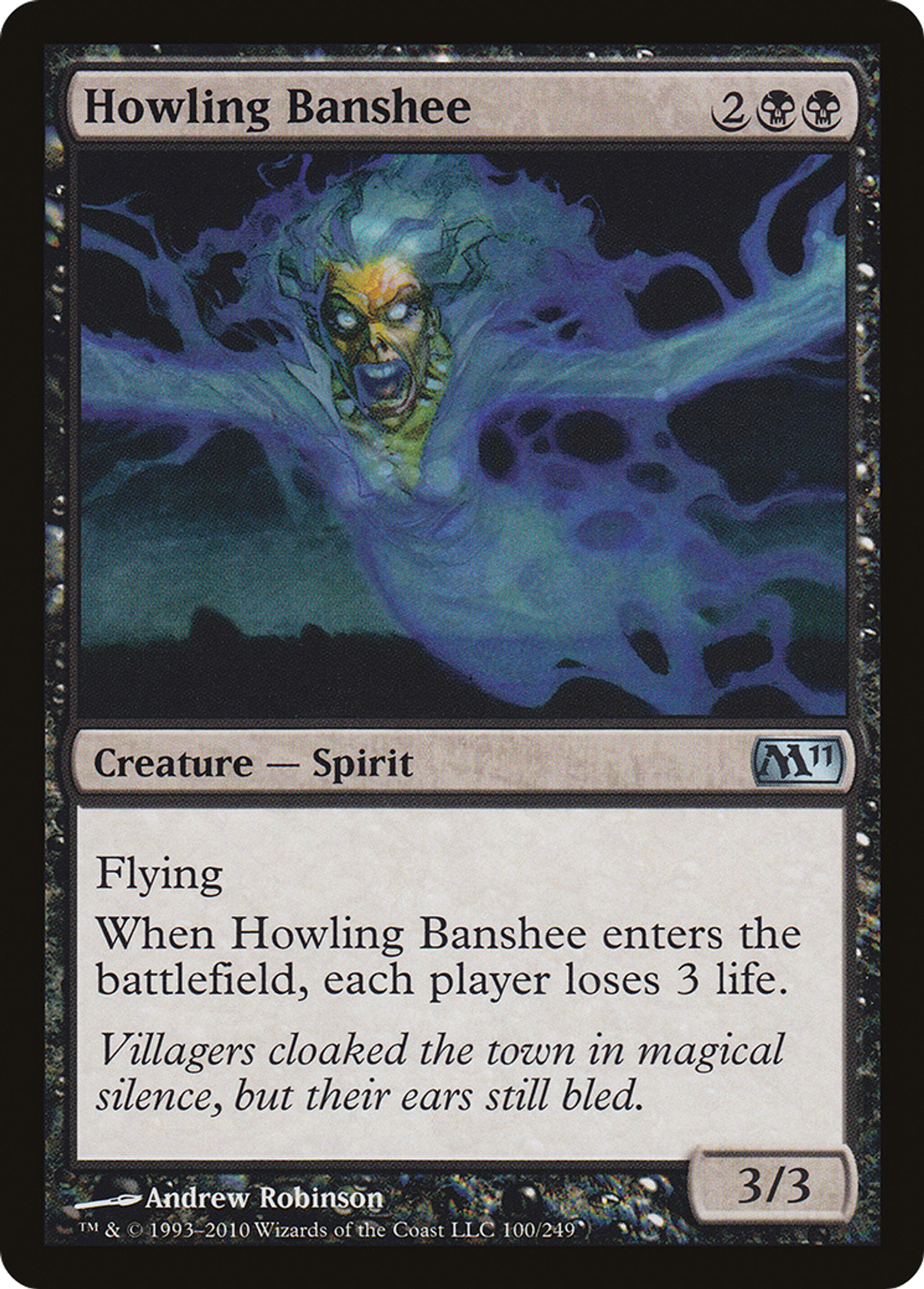 Howling Banshee — Magic 2011 — Magic: The Gathering