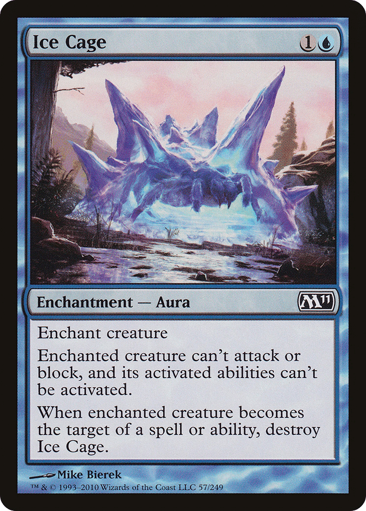 Ice Cage — Magic 2011 — Magic: The Gathering