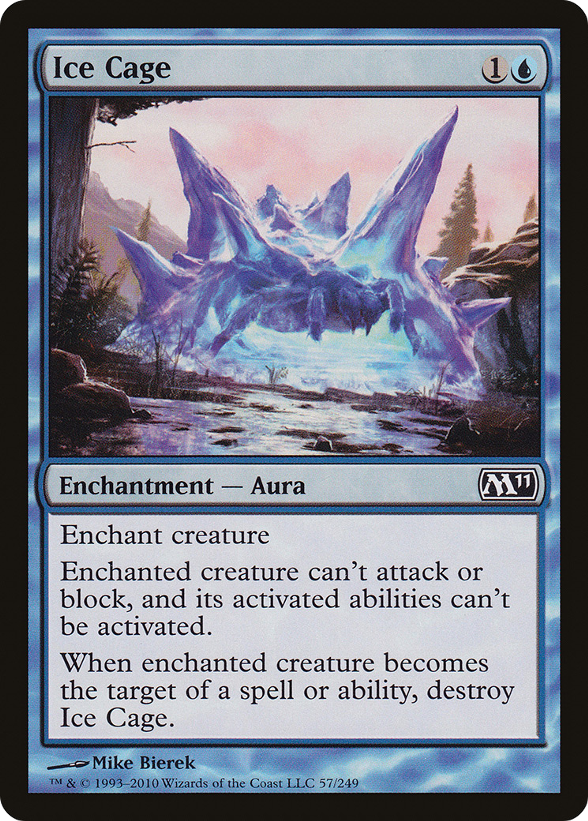 Ice Cage — Magic 2011 — Magic: The Gathering