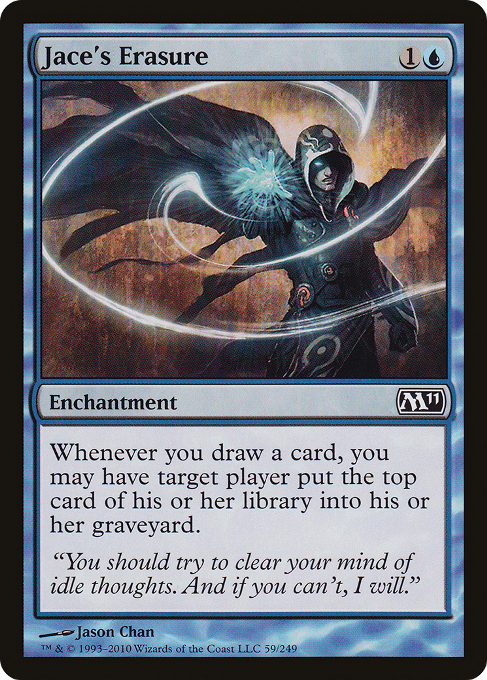 Jace's Erasure — Magic 2011 — Magic: The Gathering