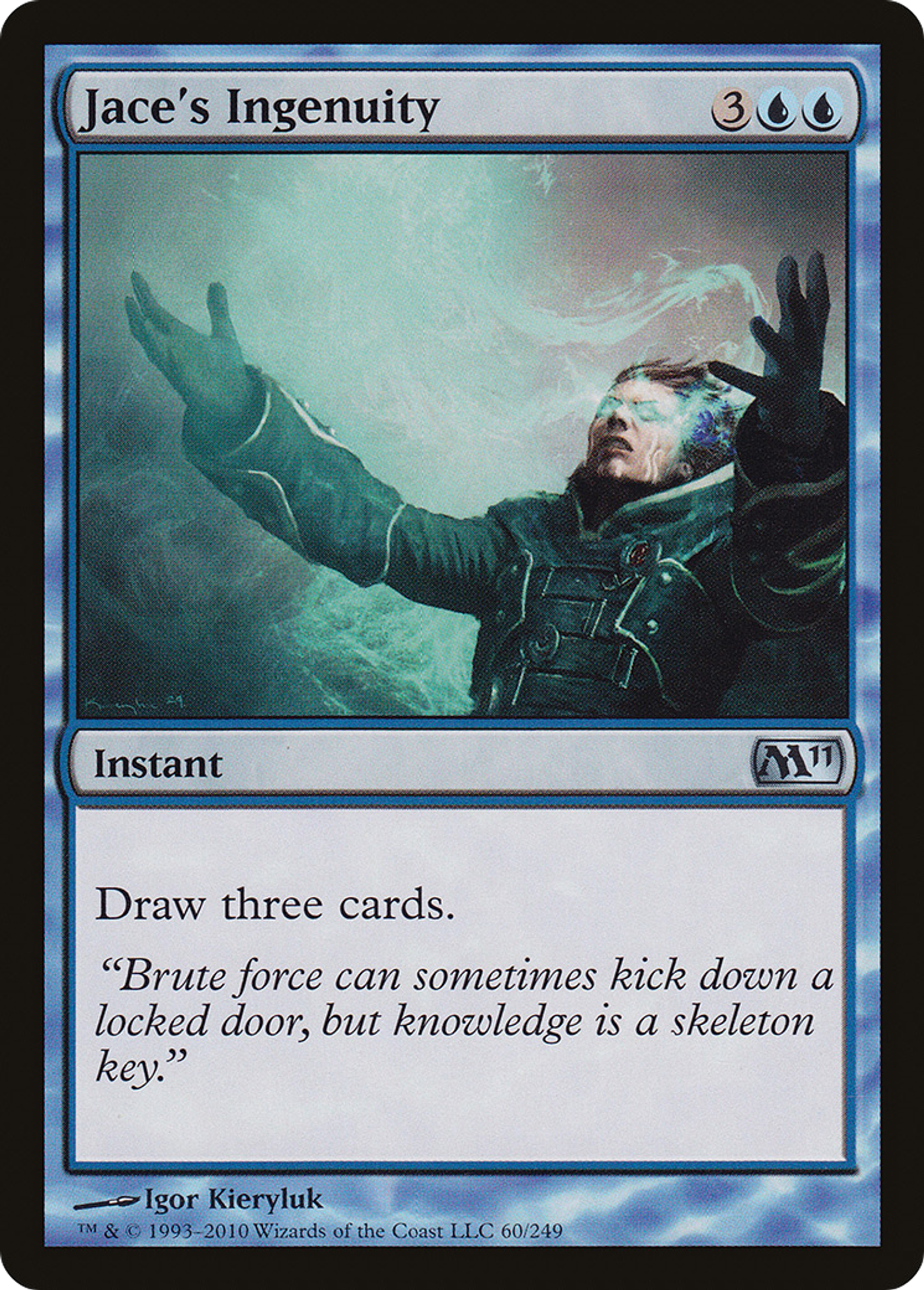 Jace's Ingenuity — Magic 2011 — Magic: The Gathering