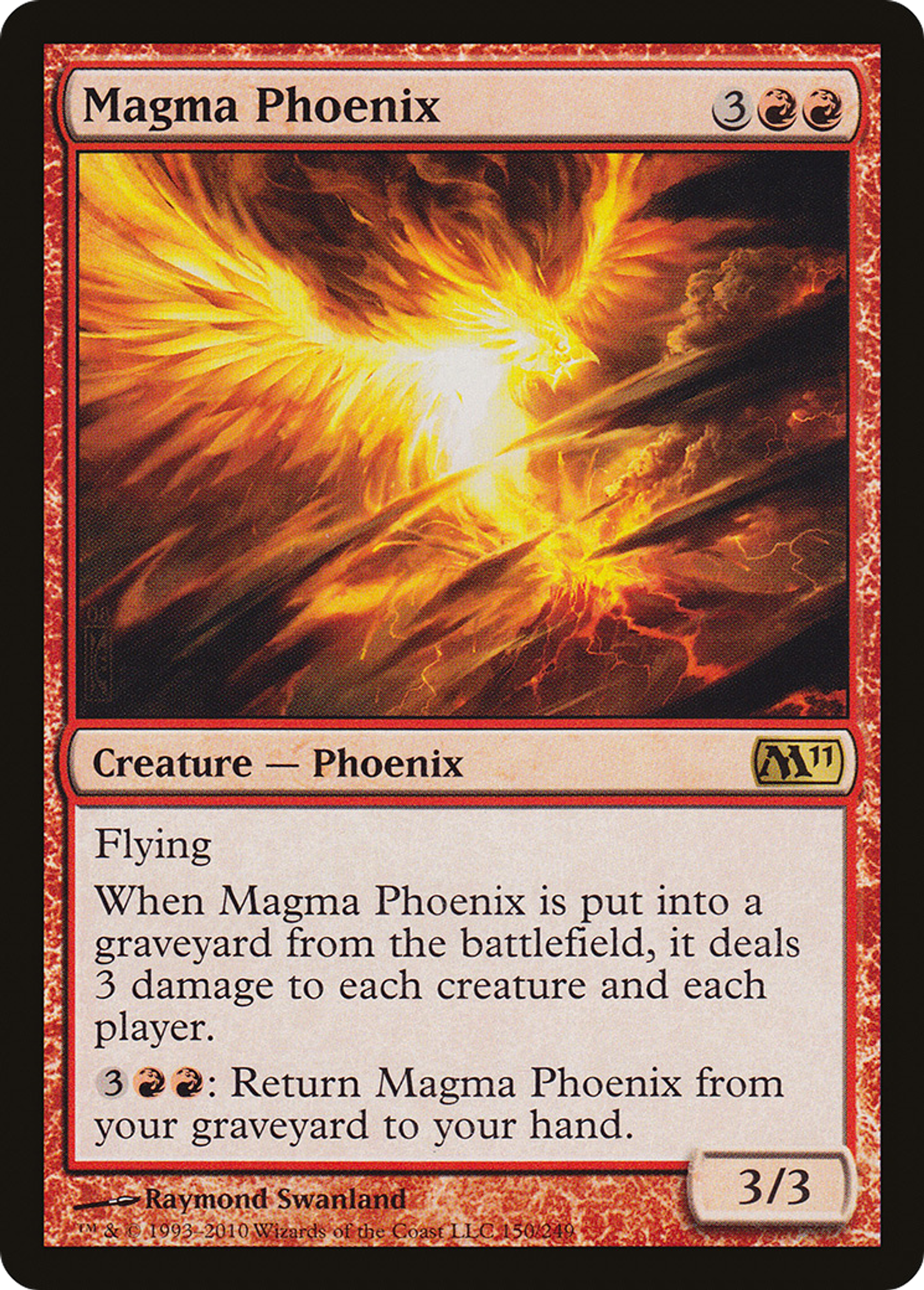 Magma Phoenix — Magic 2011 — Magic: The Gathering