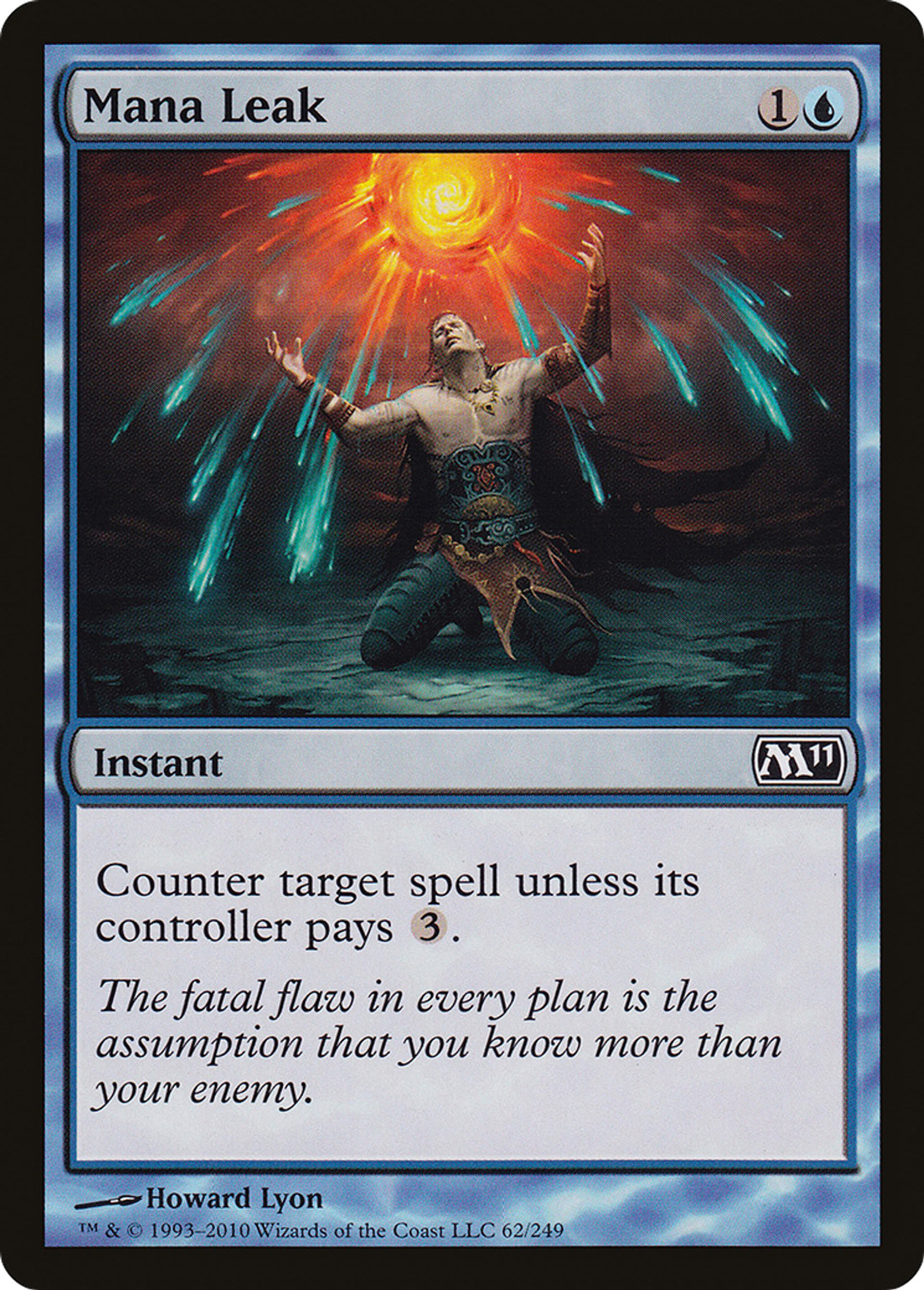 Mana Leak — Magic 2011 — Magic: The Gathering