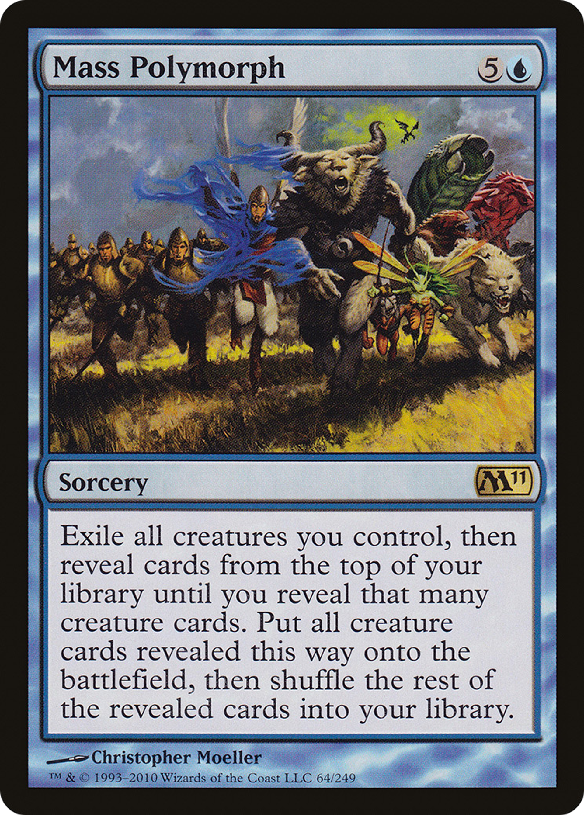 Mass Polymorph — Magic 2011 — Magic: The Gathering
