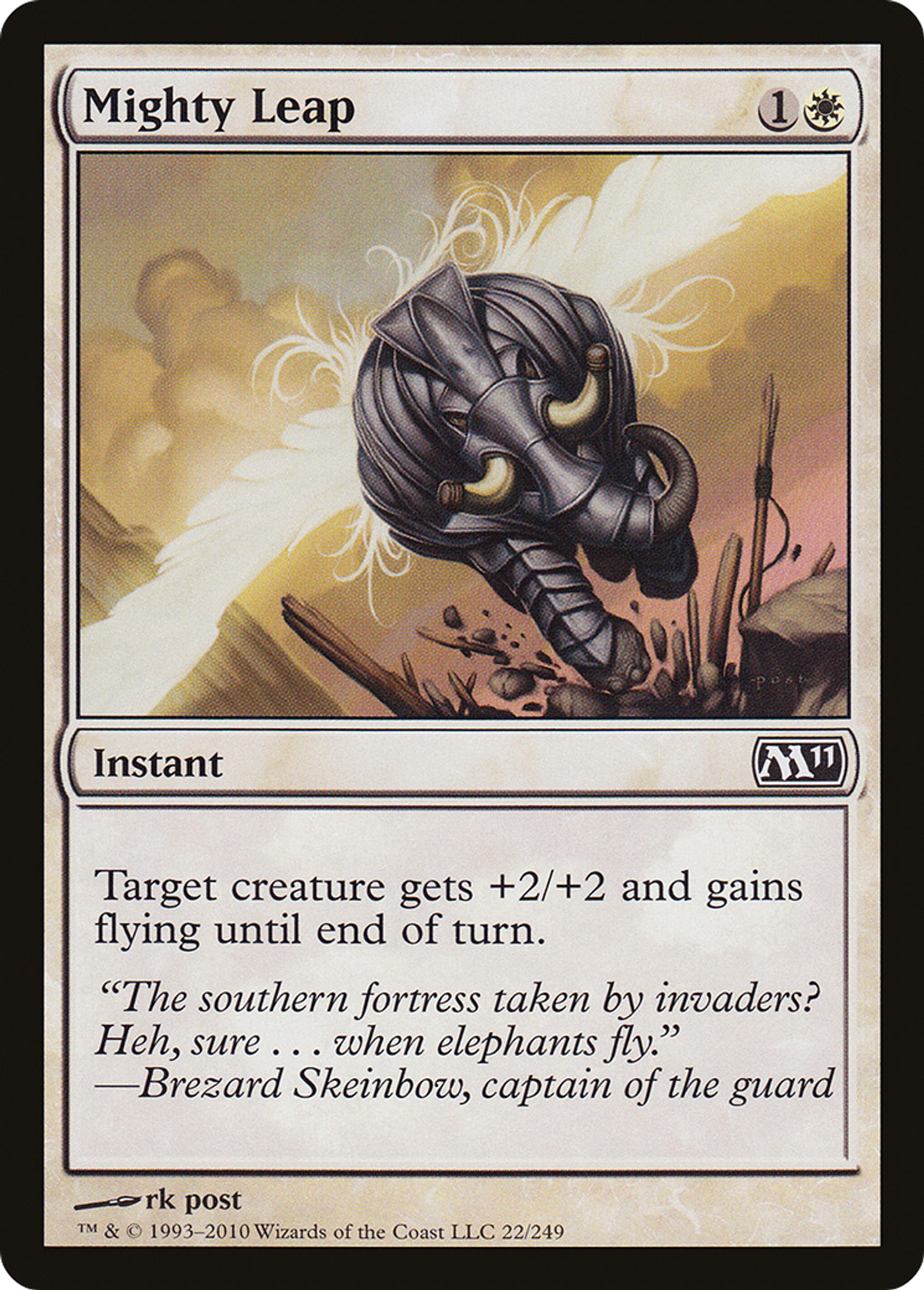 Mighty Leap — Magic 2011 — Magic: The Gathering