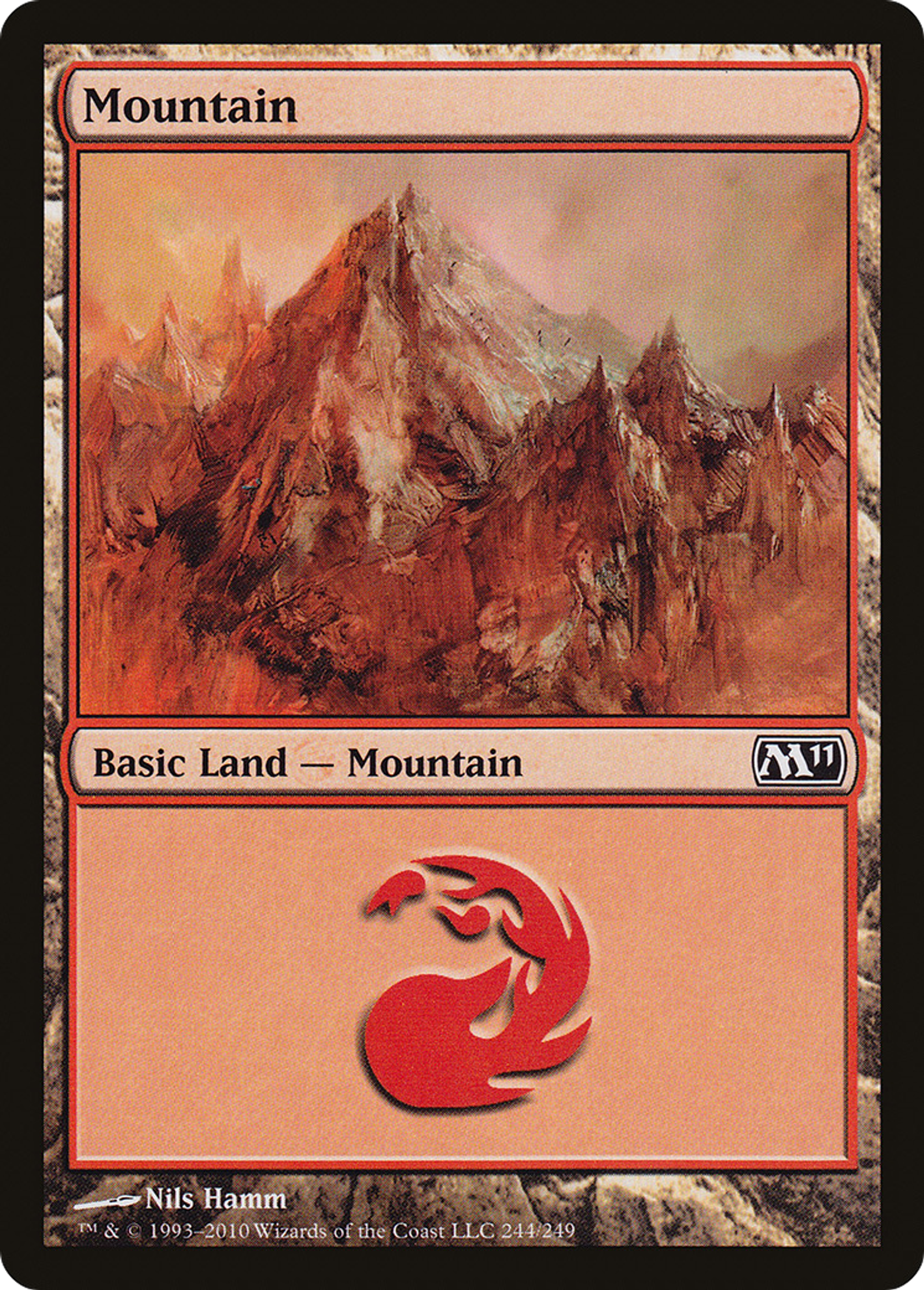 Mountain — Magic 2011 — Magic: The Gathering