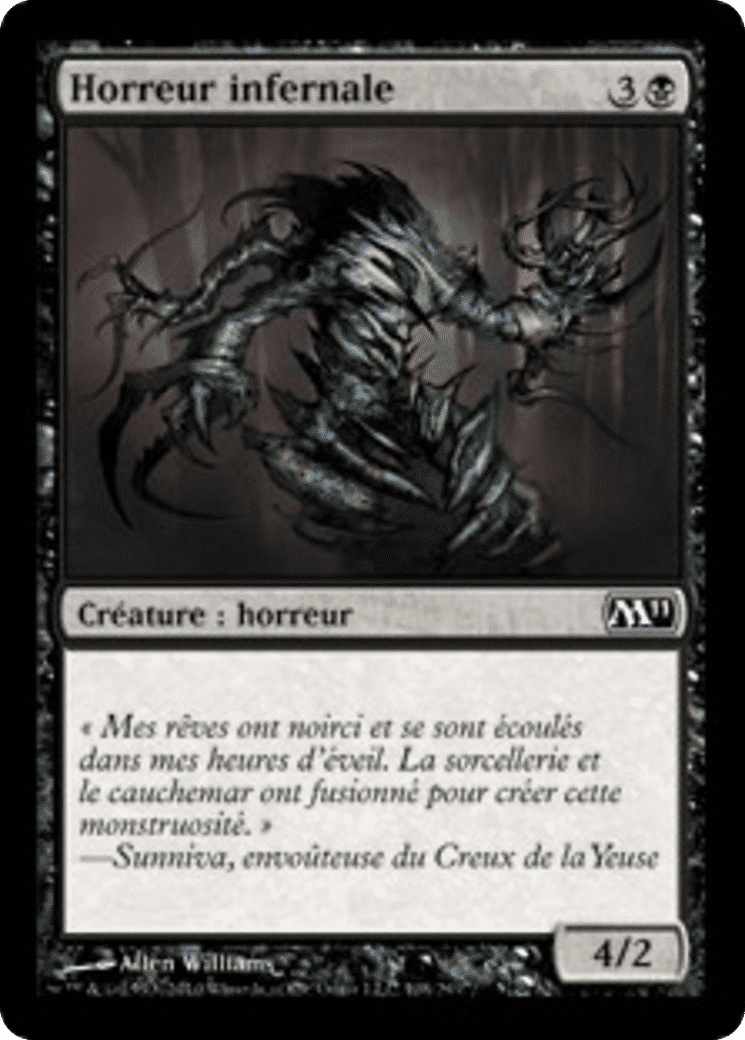 Horreur infernale — Magic 2011 — Magic: The Gathering