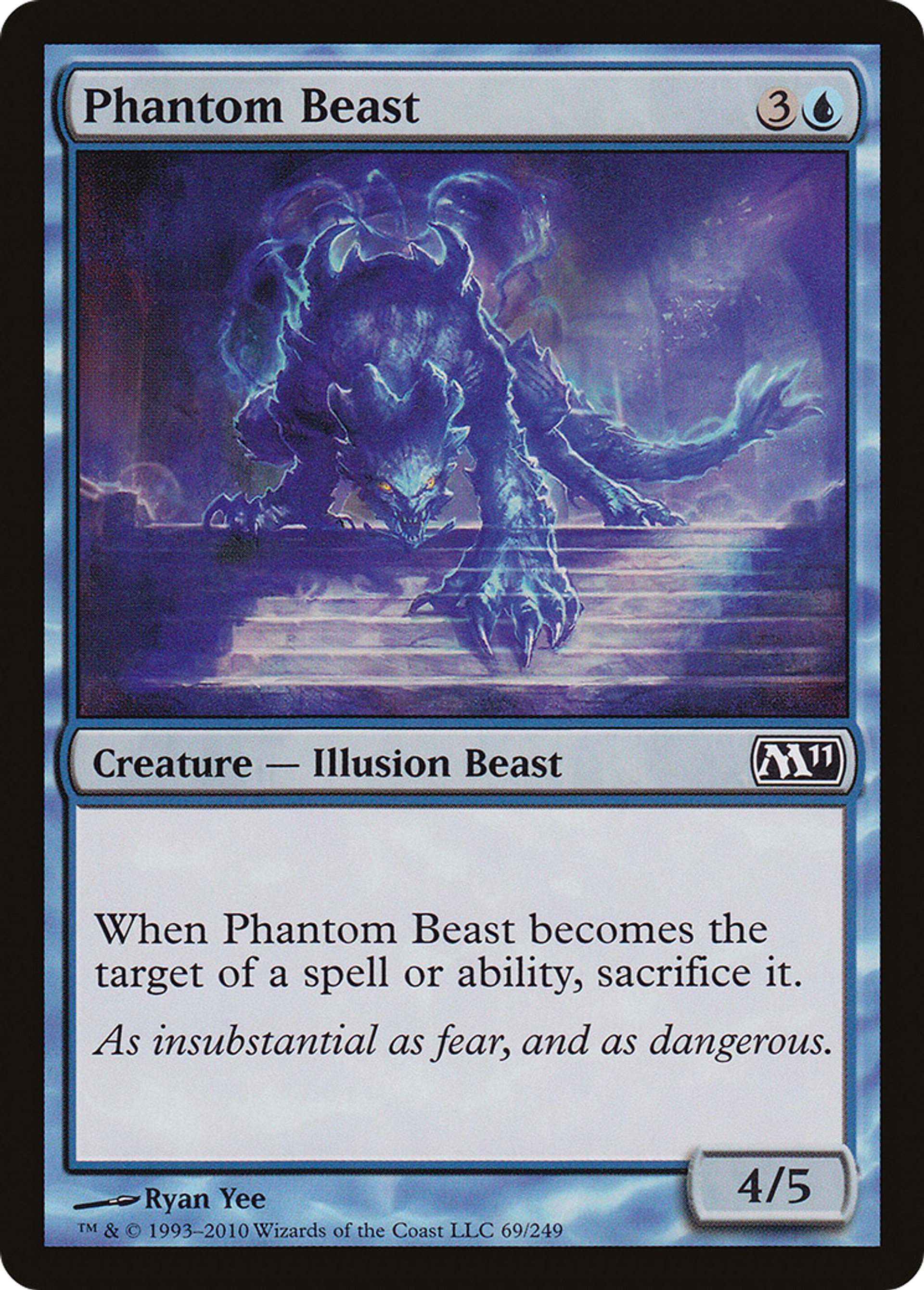 Phantom Beast — Magic 2011 — Magic: The Gathering