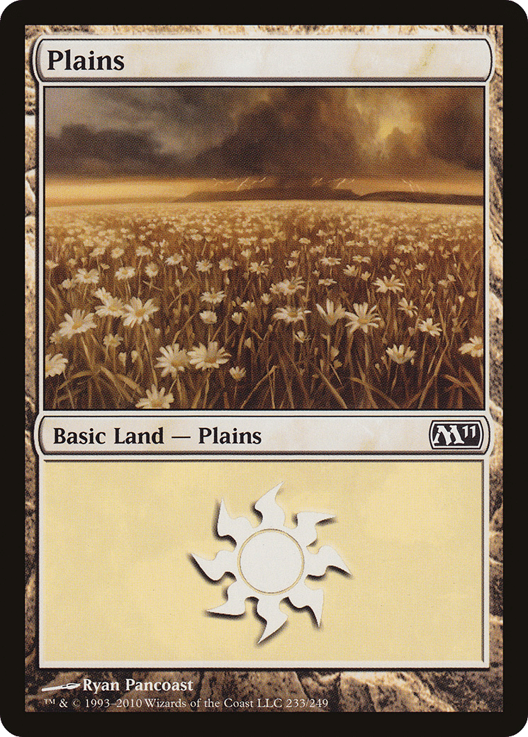 Plains — Magic 2011 — Magic: The Gathering